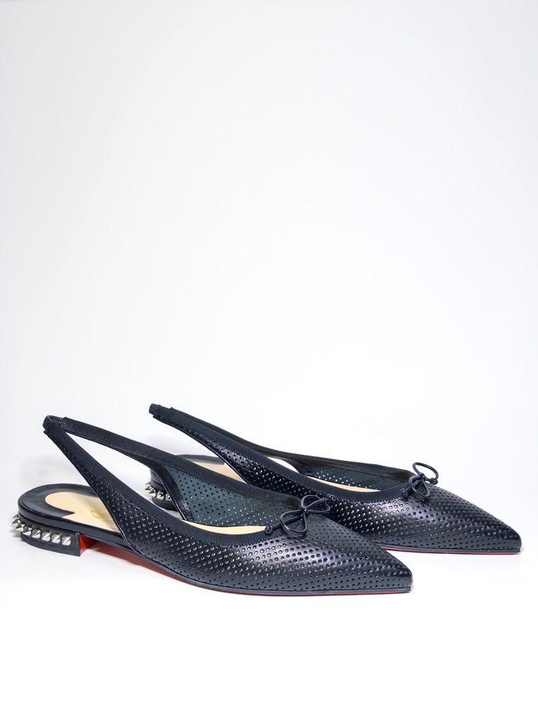 Christian Louboutin Spike Flat Slingback