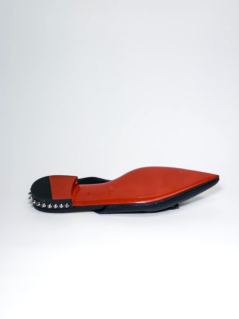 Christian Louboutin Spike Flat Slingback