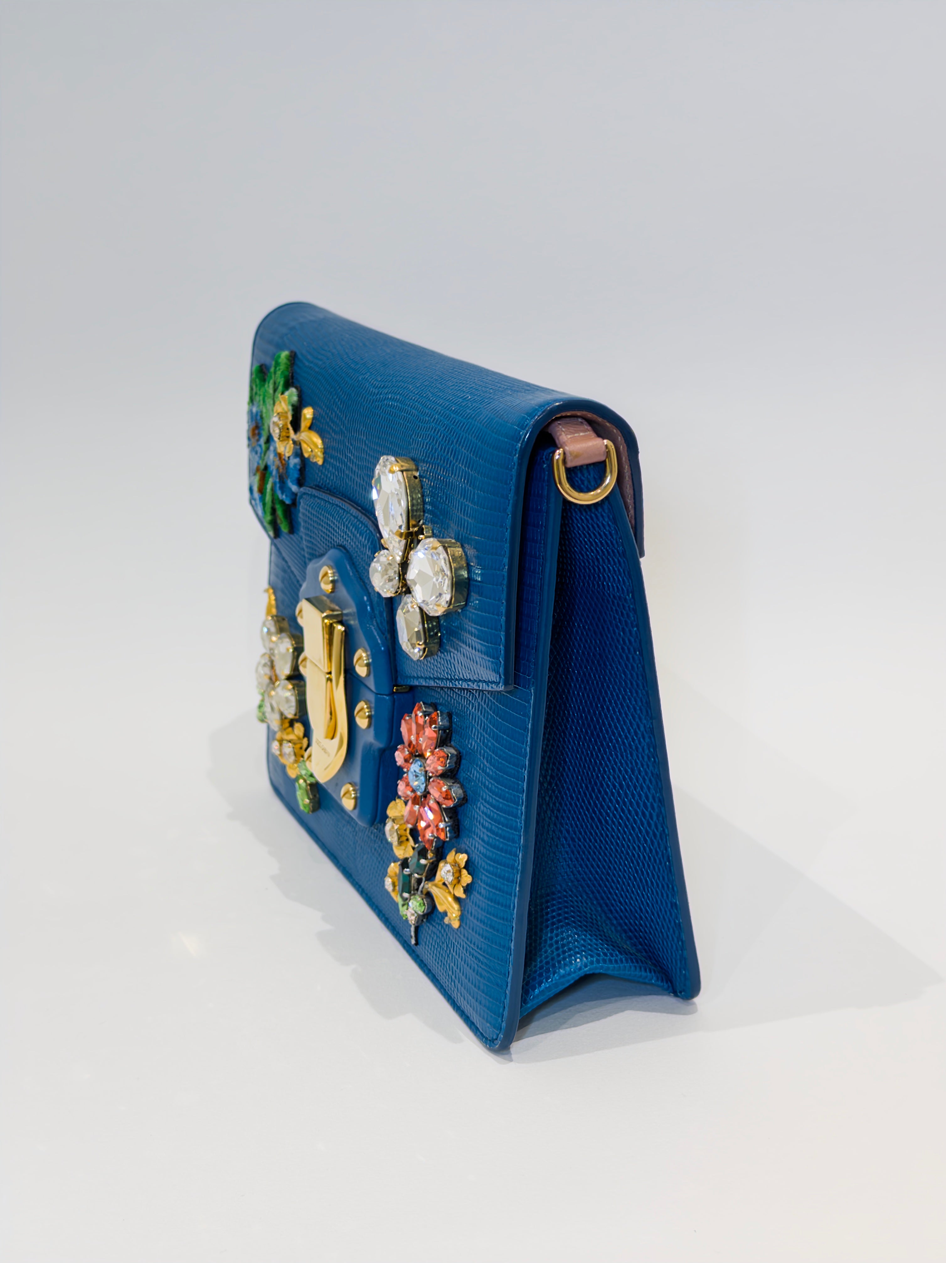 Dolce & Gabbana Lucia Embellished Crossbody Bag