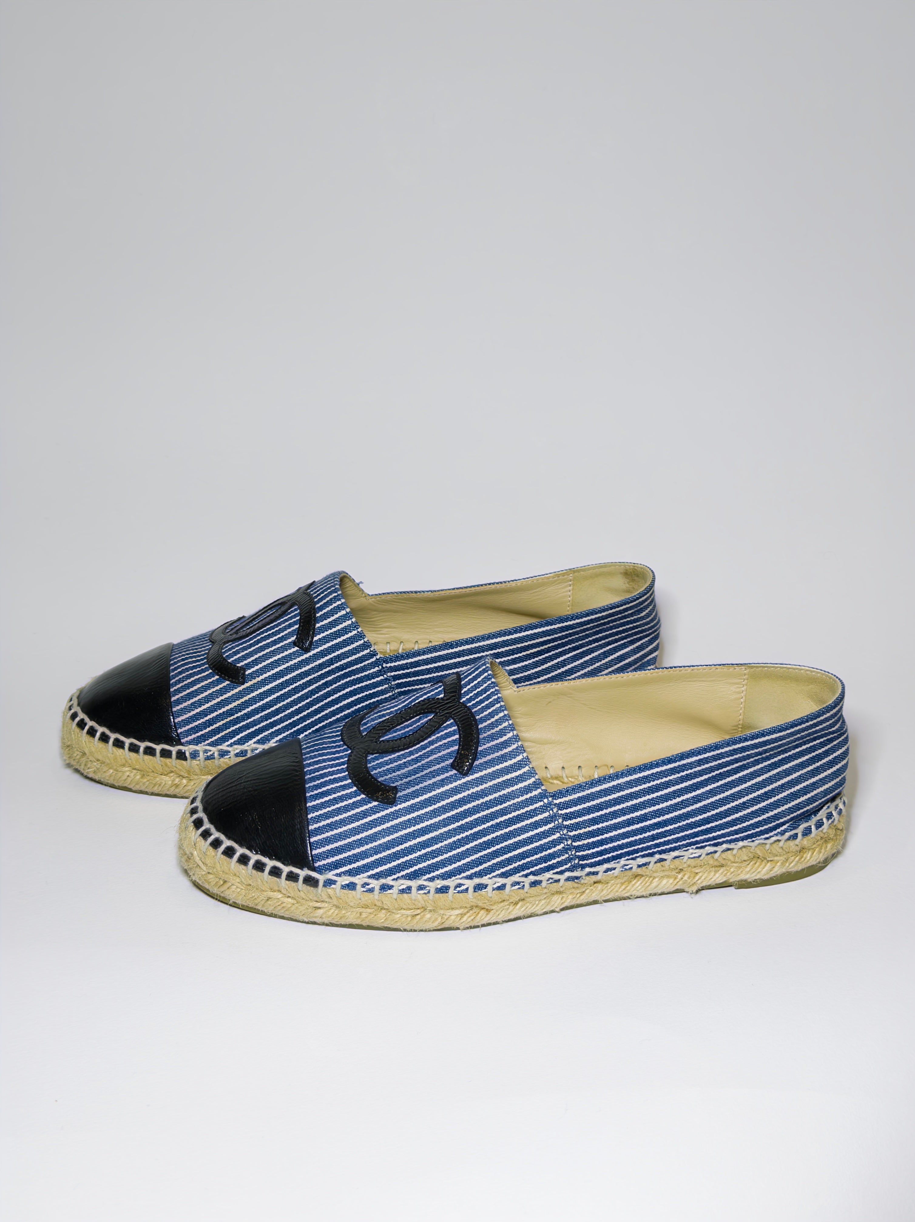 Chanel Canvas Espadrille