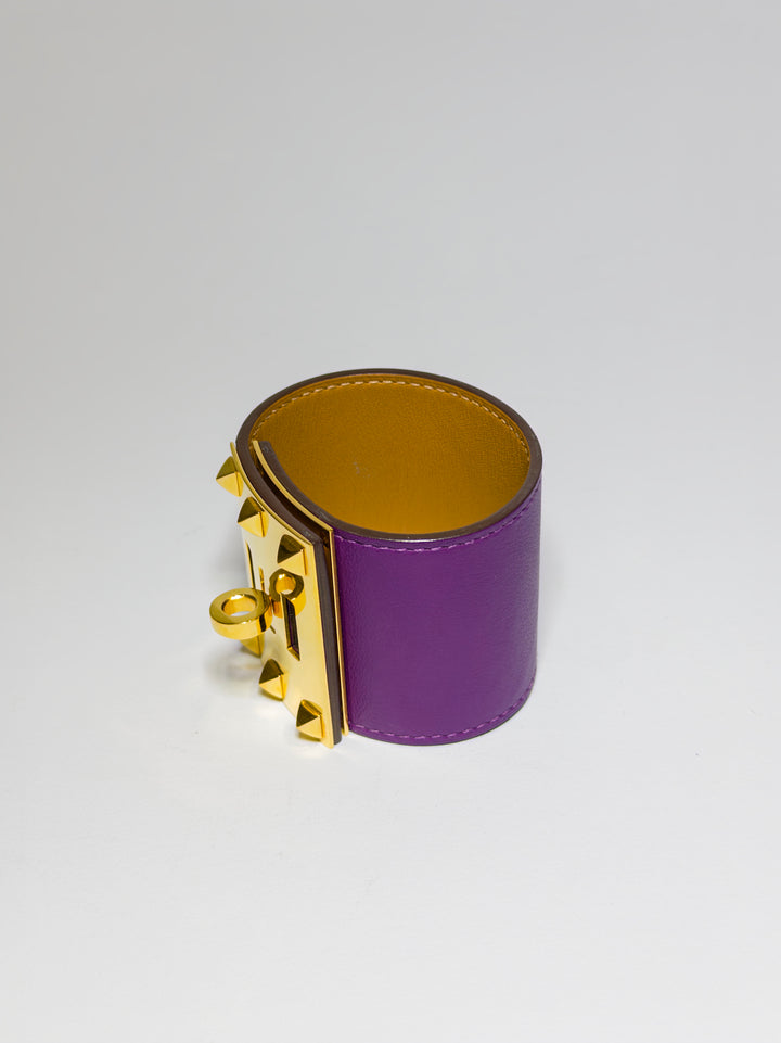 Hermès Collier de Chien Leather Bracelet