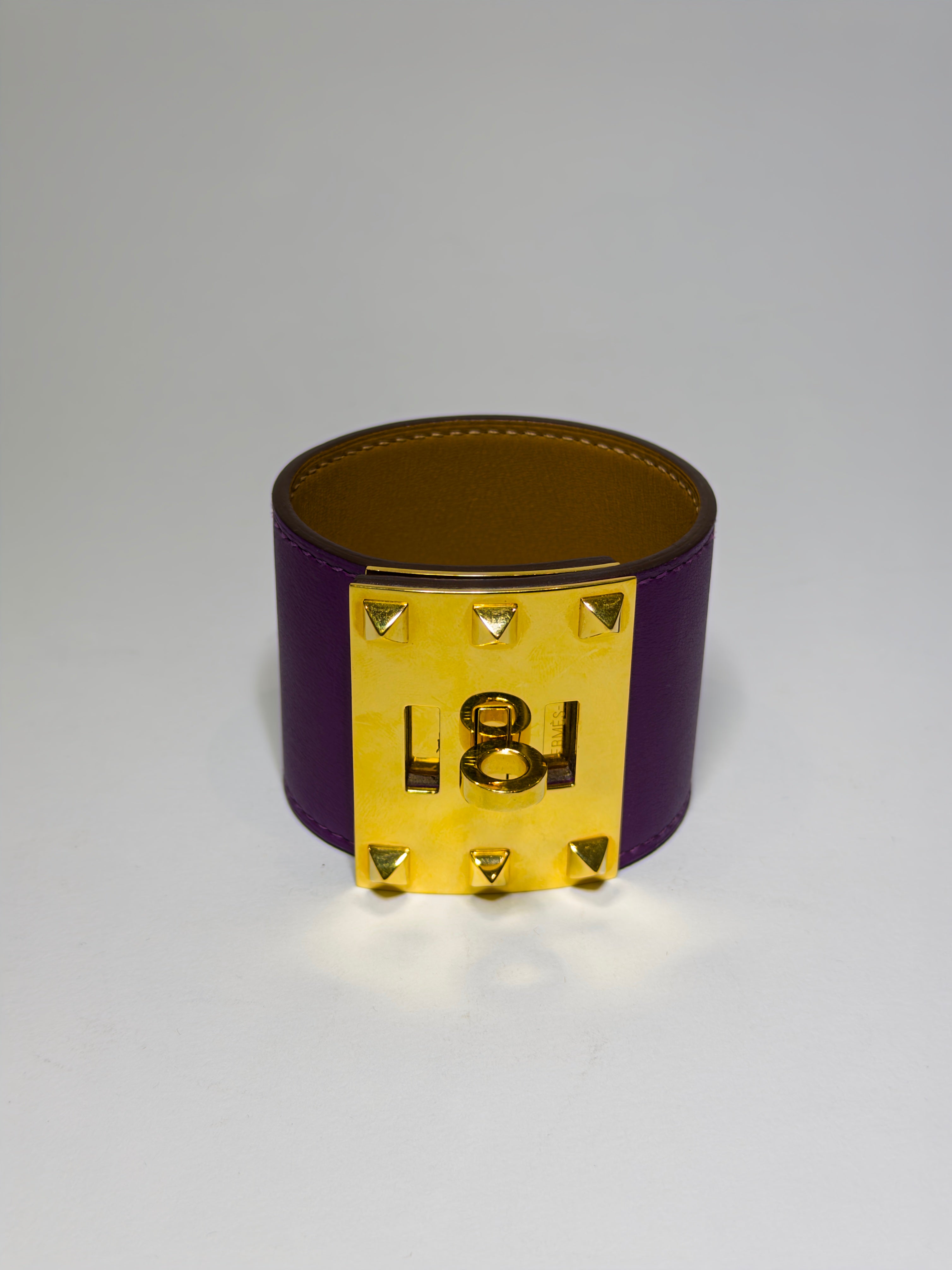 Hermès Collier de Chien Leather Bracelet