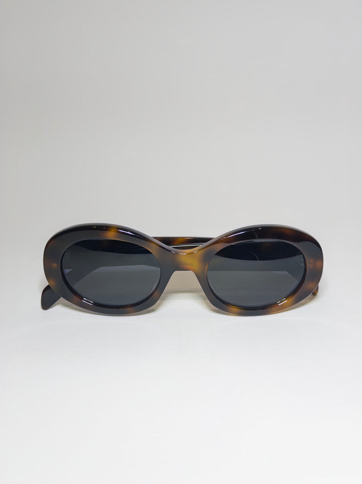 Celine Triomphe Oval Sunglasses