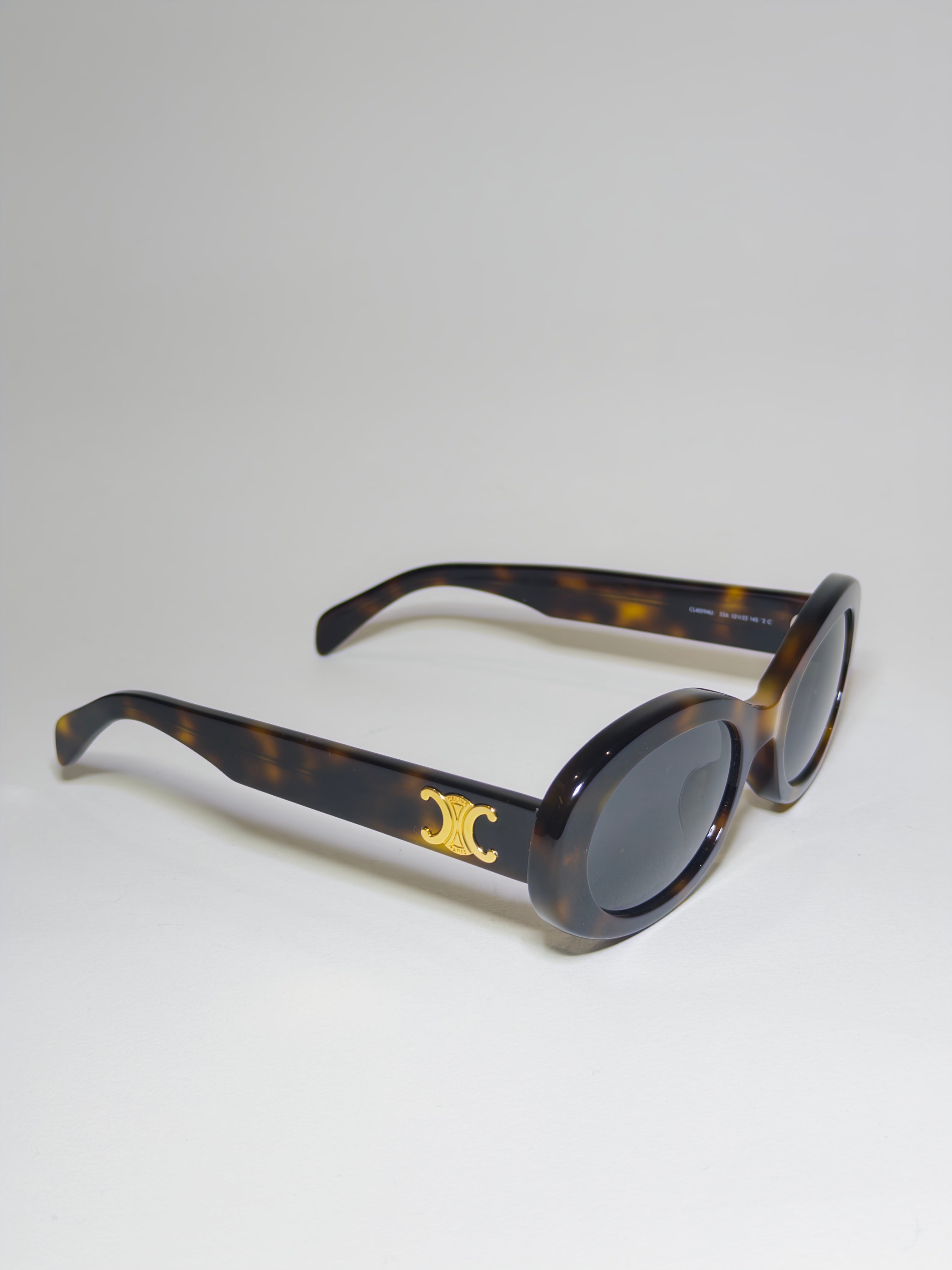 Celine Triomphe Oval Sunglasses