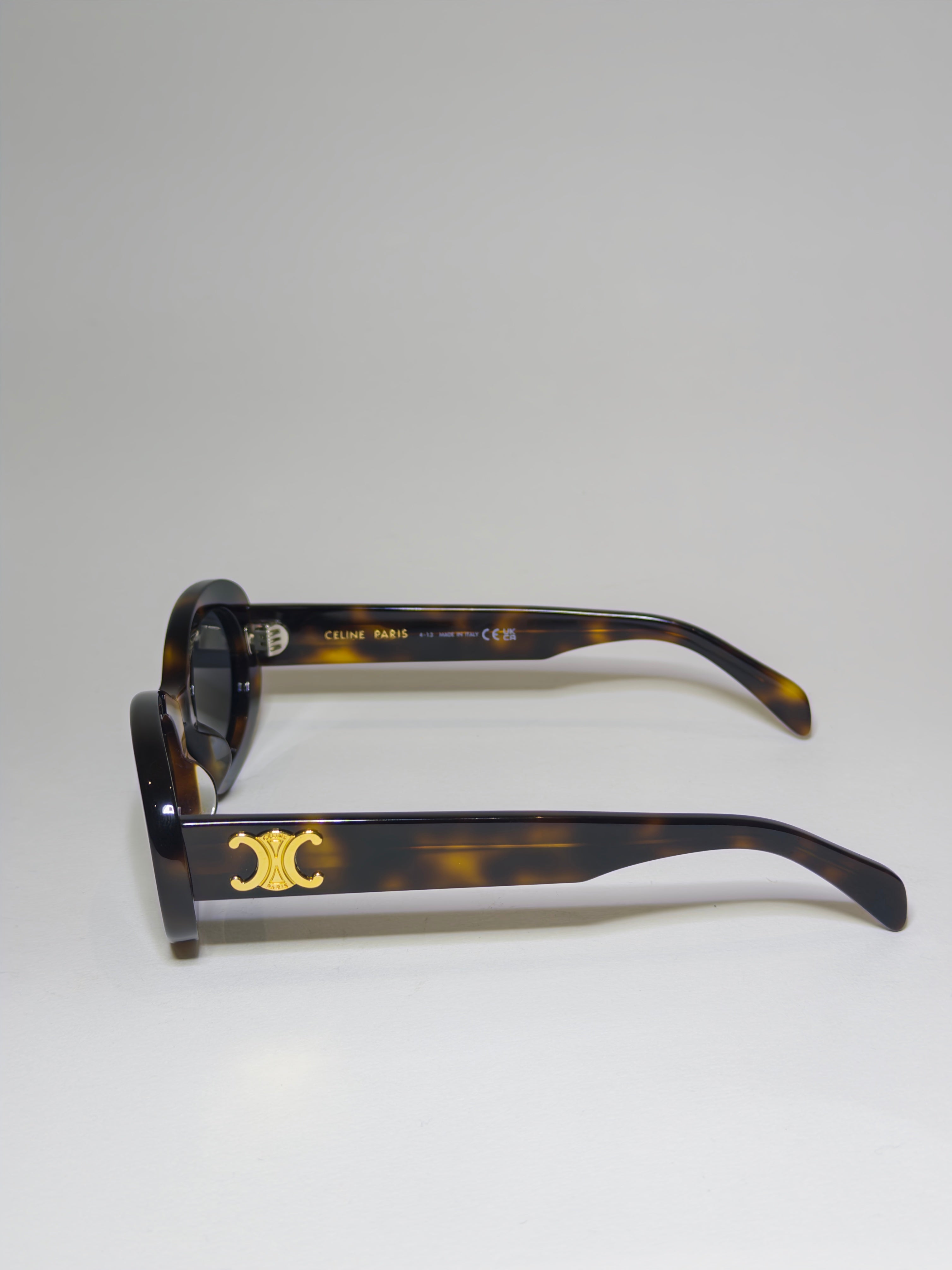 Celine Triomphe Oval Sunglasses