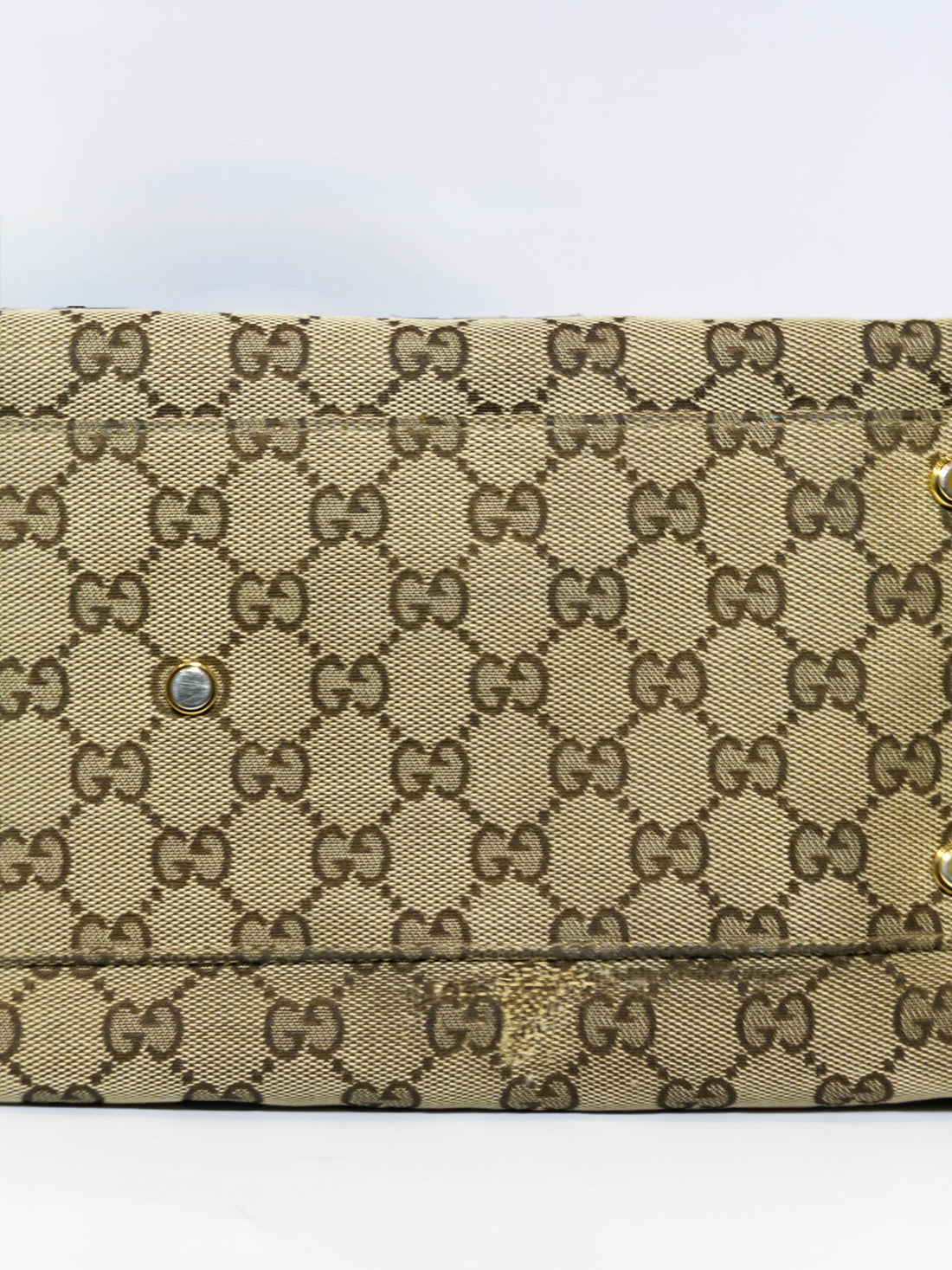 Gucci Canvas Monogram Tote Bag