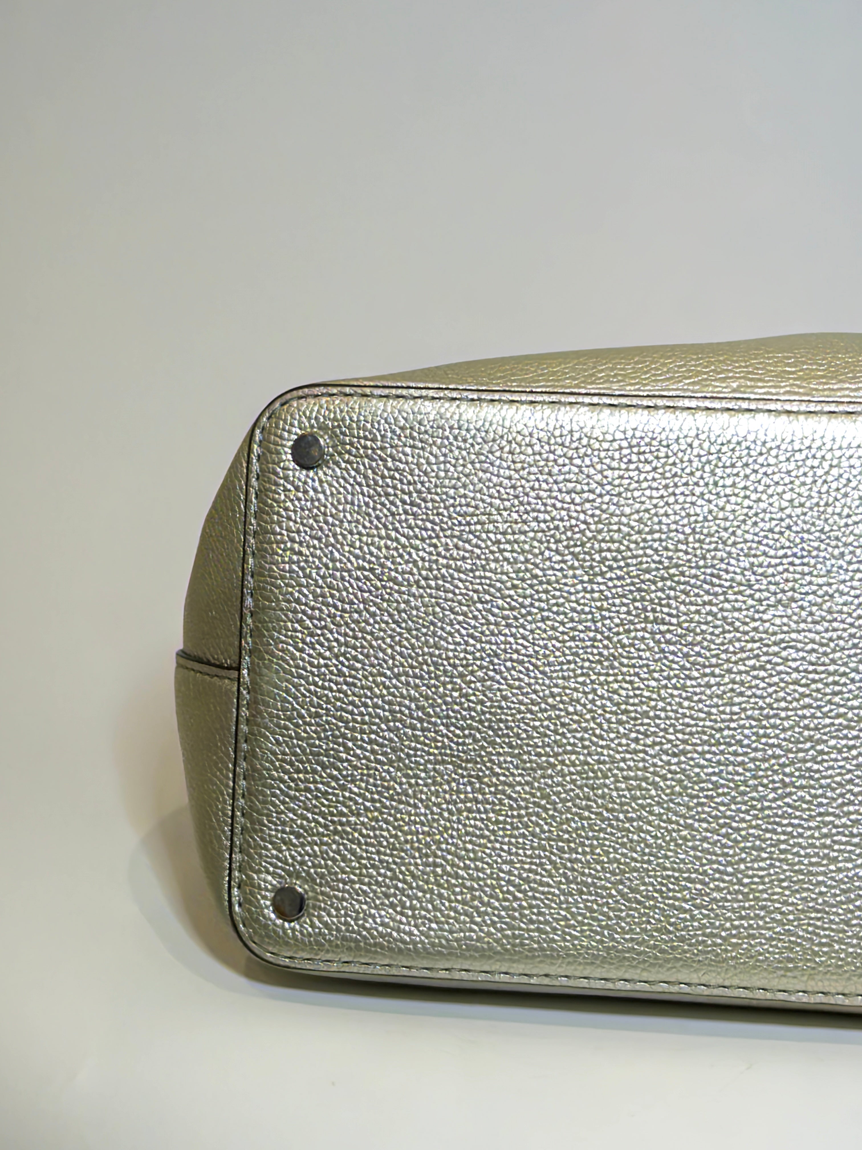 Kate Spade Gold Floral Appliqué Evangelie Bag