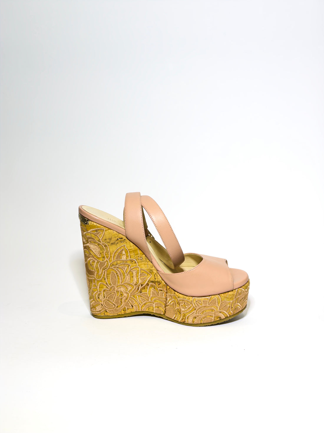 Jimmy Choo Wedge Pink Platforms