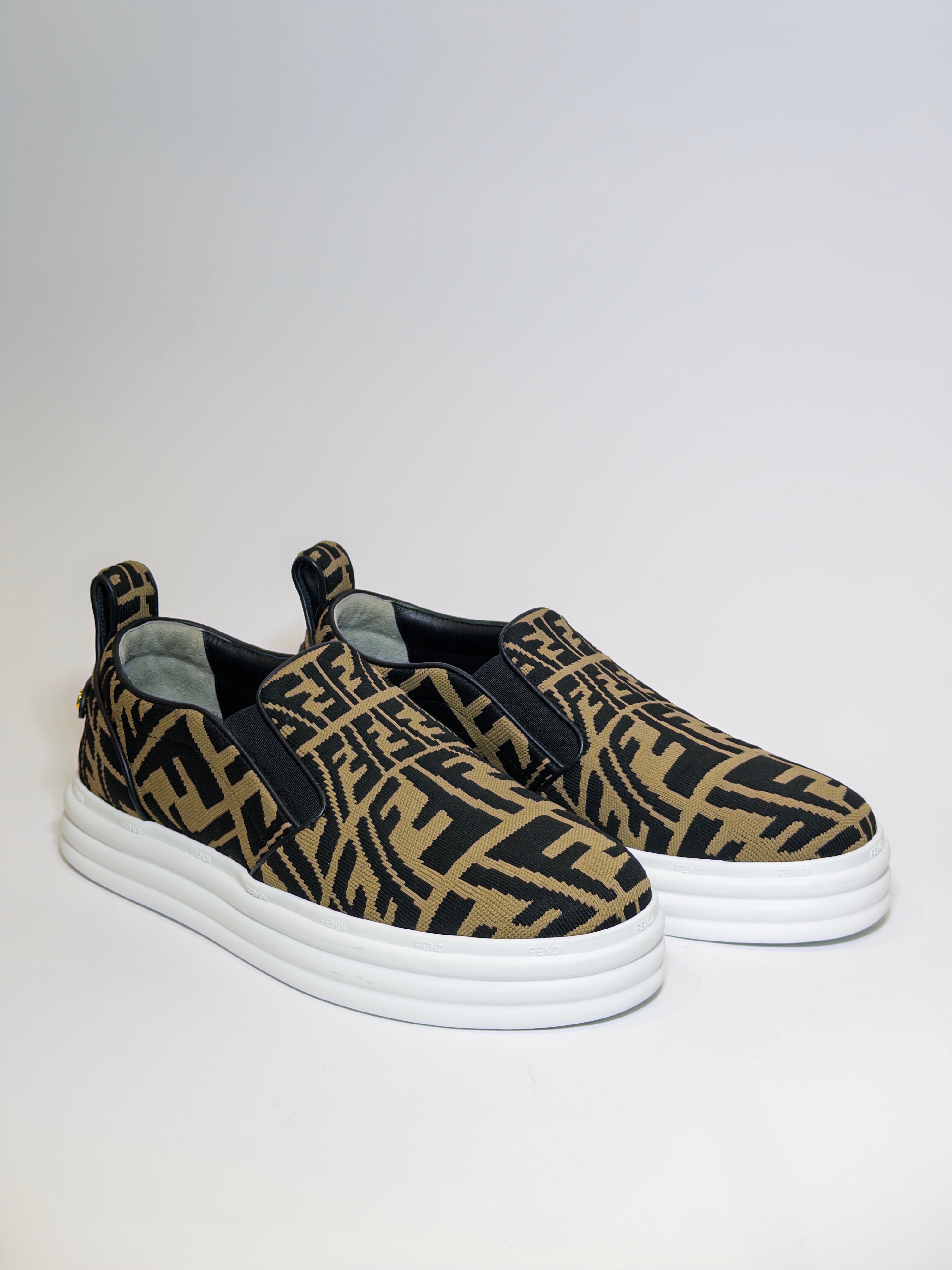 Fendi Vertigo Slip-on Sneakers