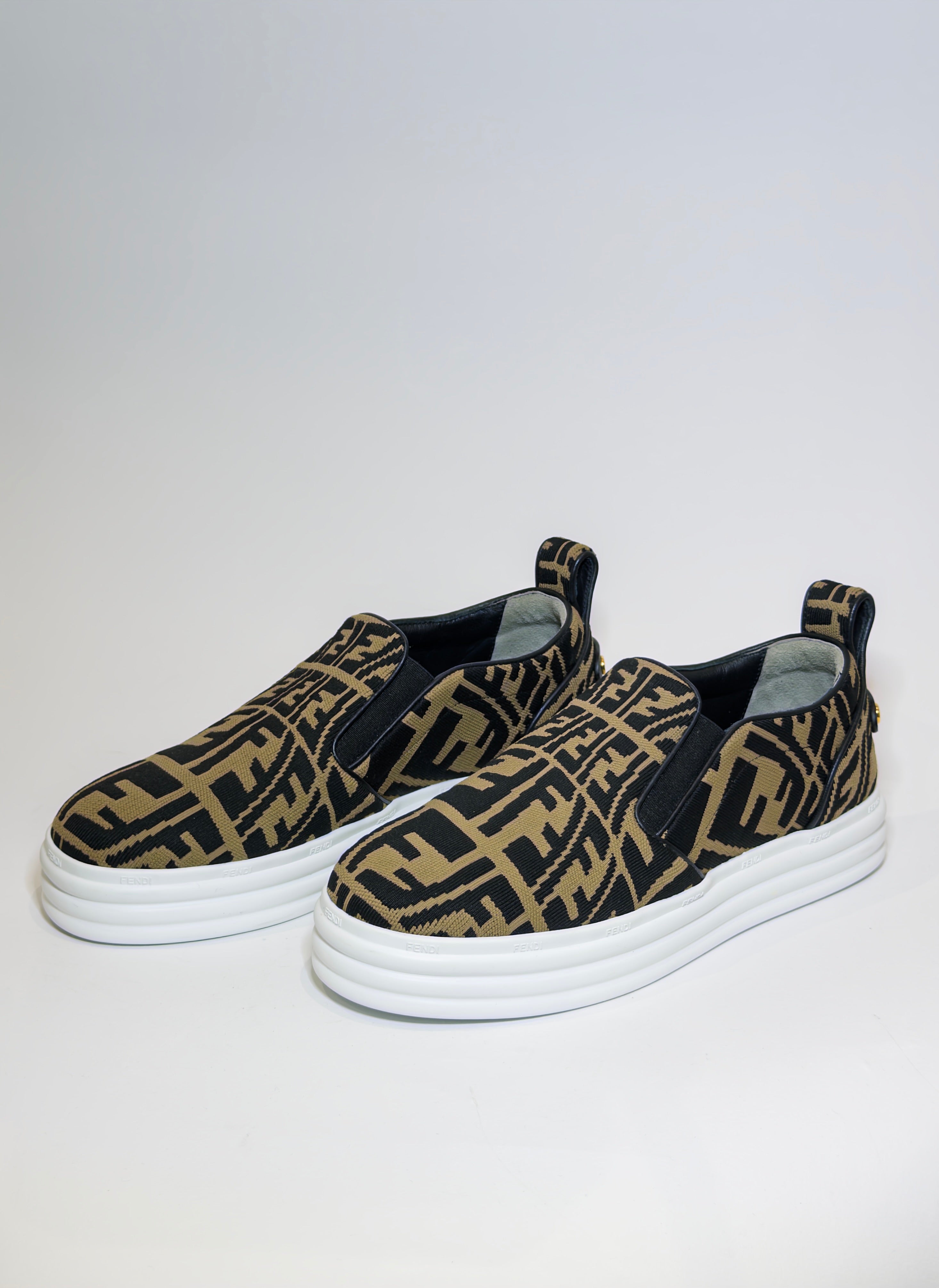 Fendi Vertigo Slip-on Sneakers
