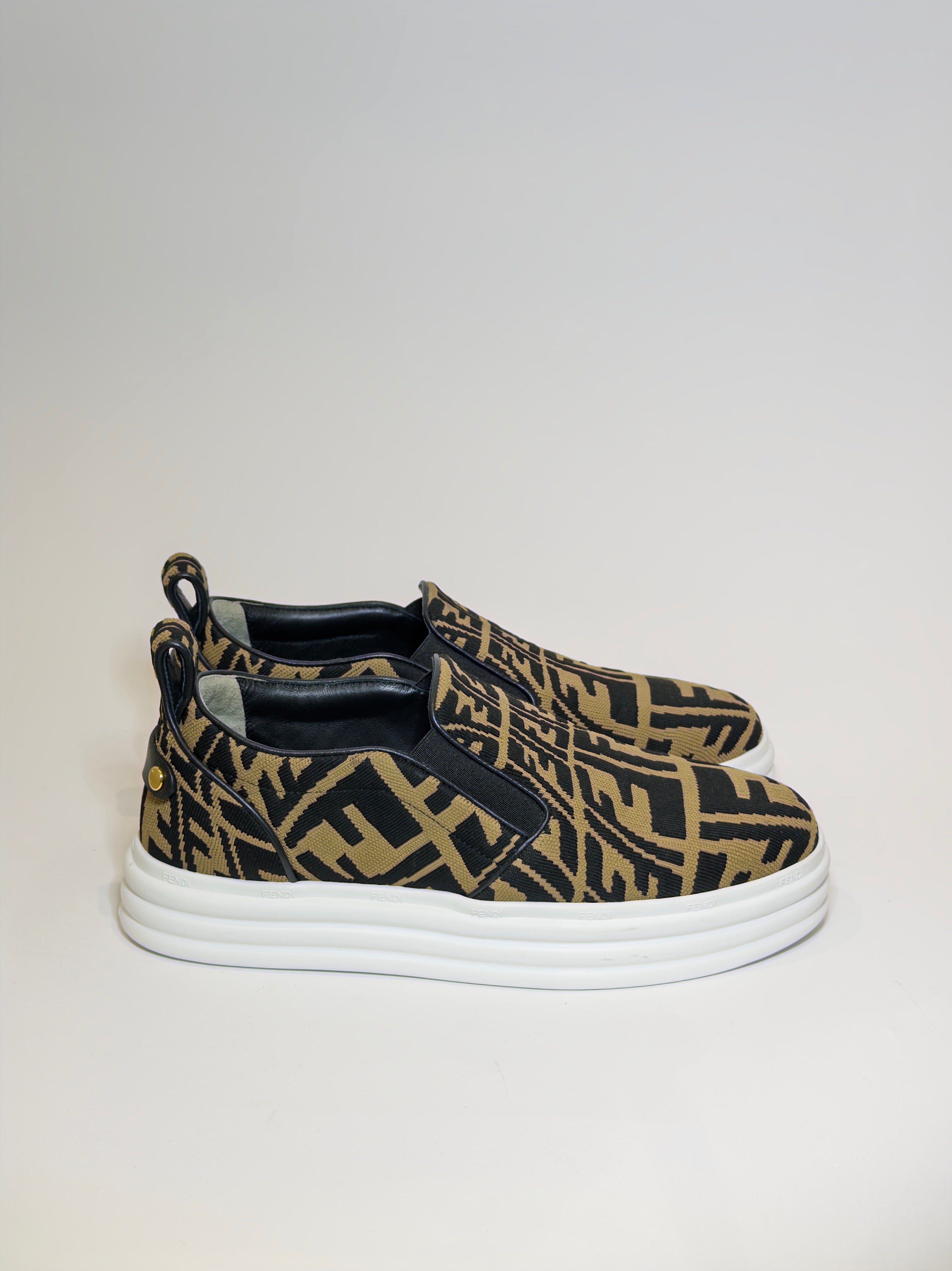 Fendi Vertigo Slip-on Sneakers