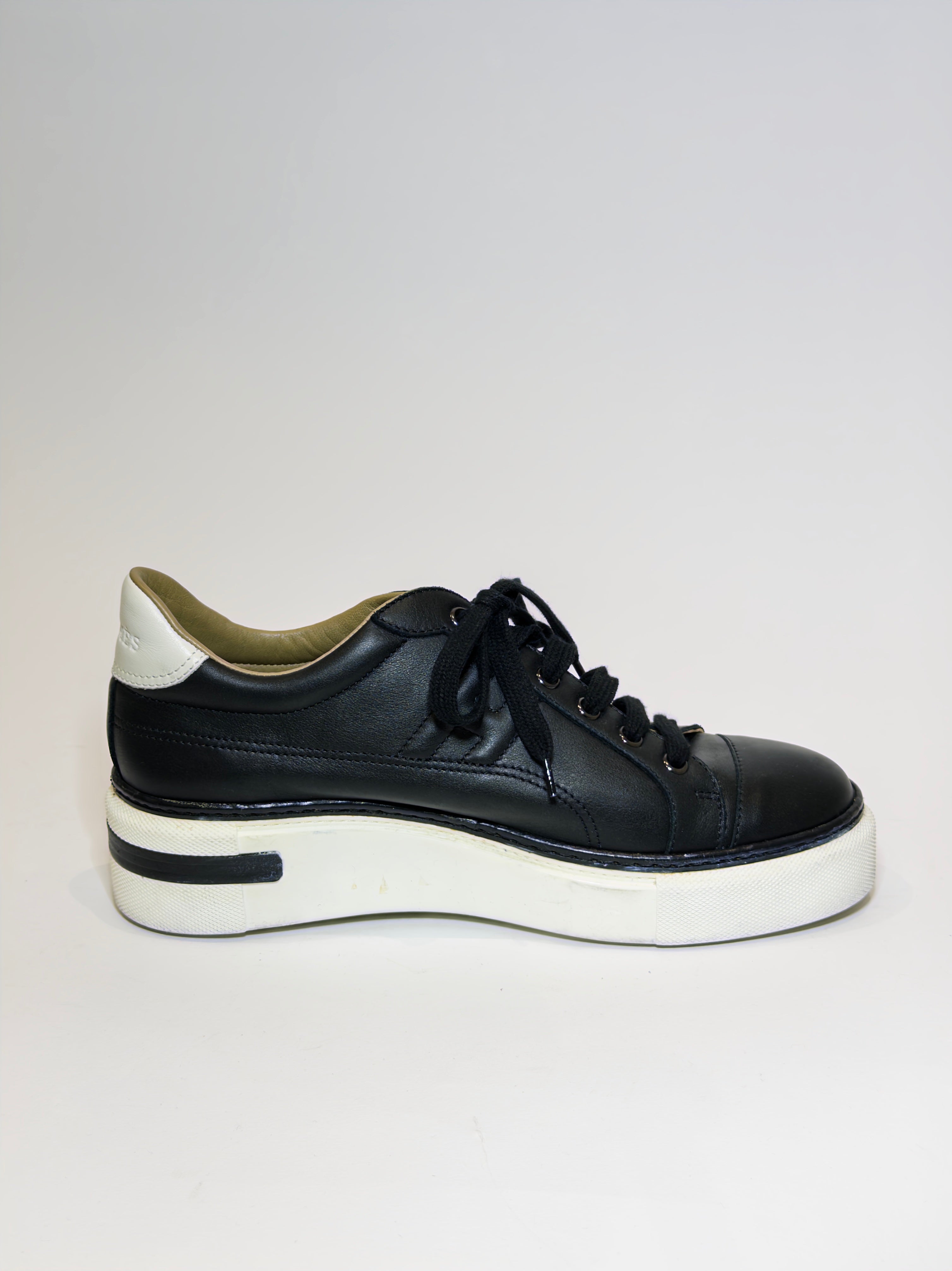 Hermès Polo Black Sneakers