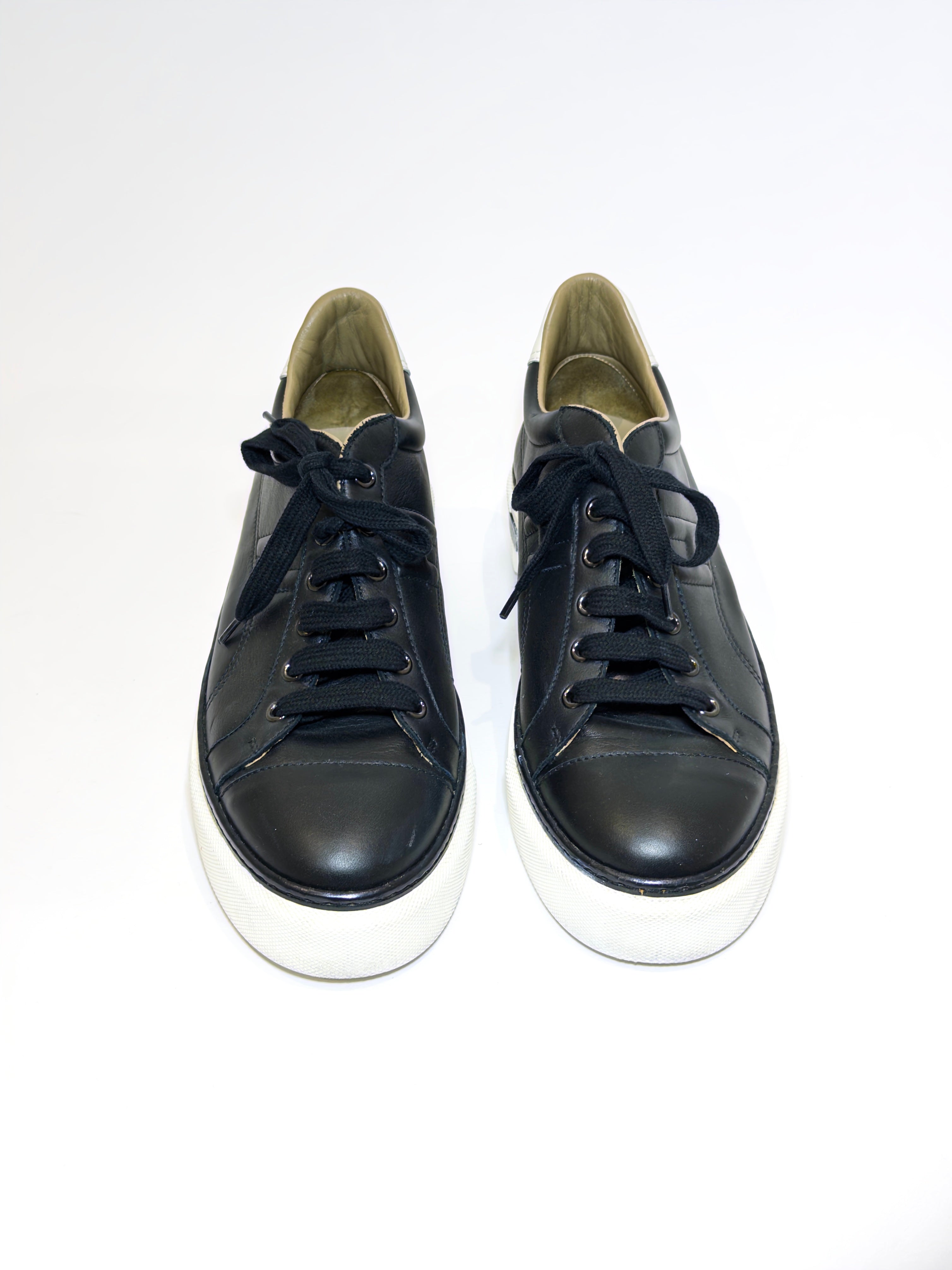 Hermès Polo Black Sneakers