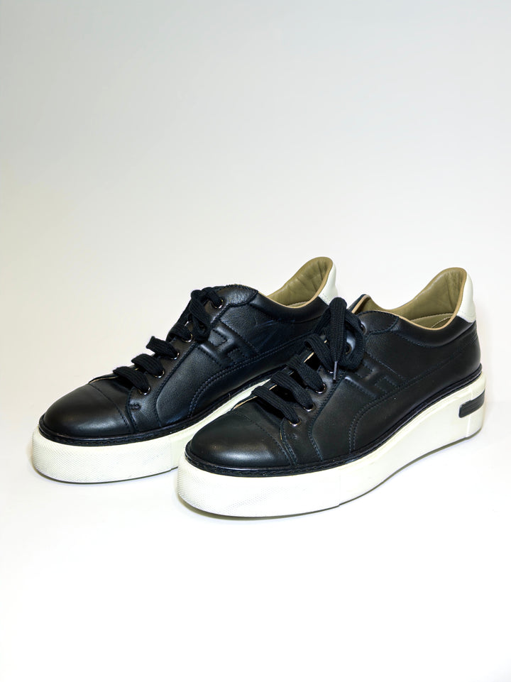 Hermès Polo Black Sneakers