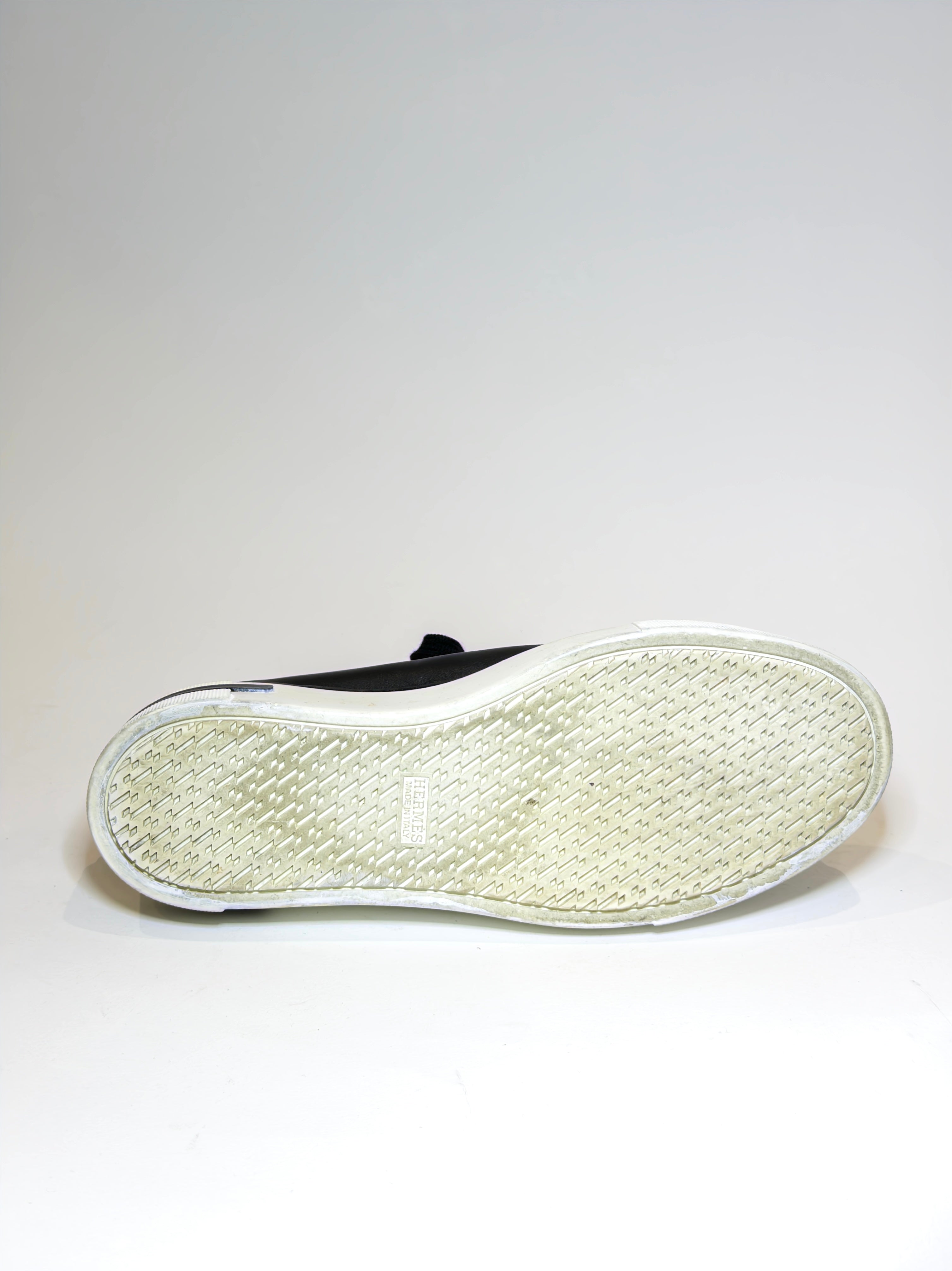 Hermès Polo Black Sneakers