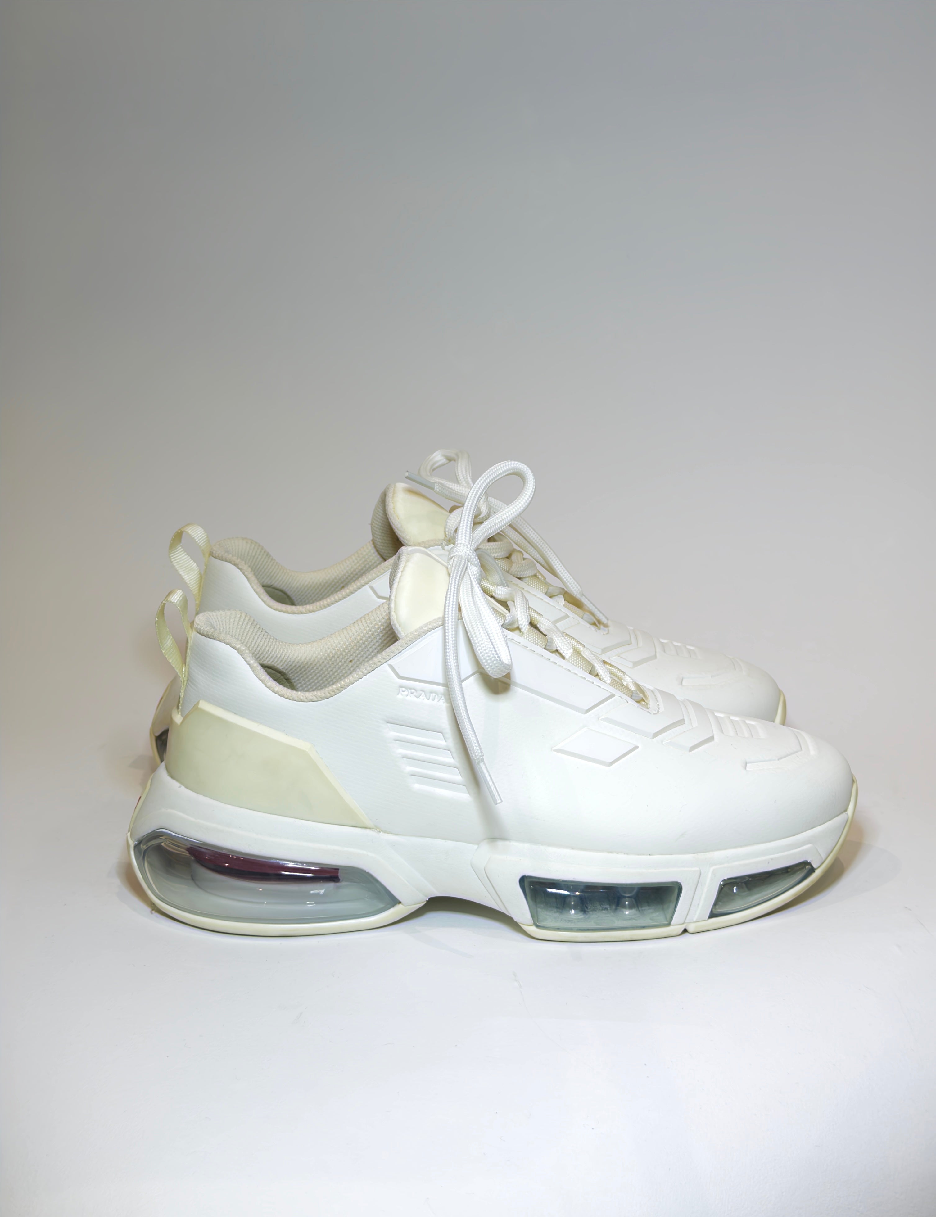 Prada Collision Off-White Sneakers