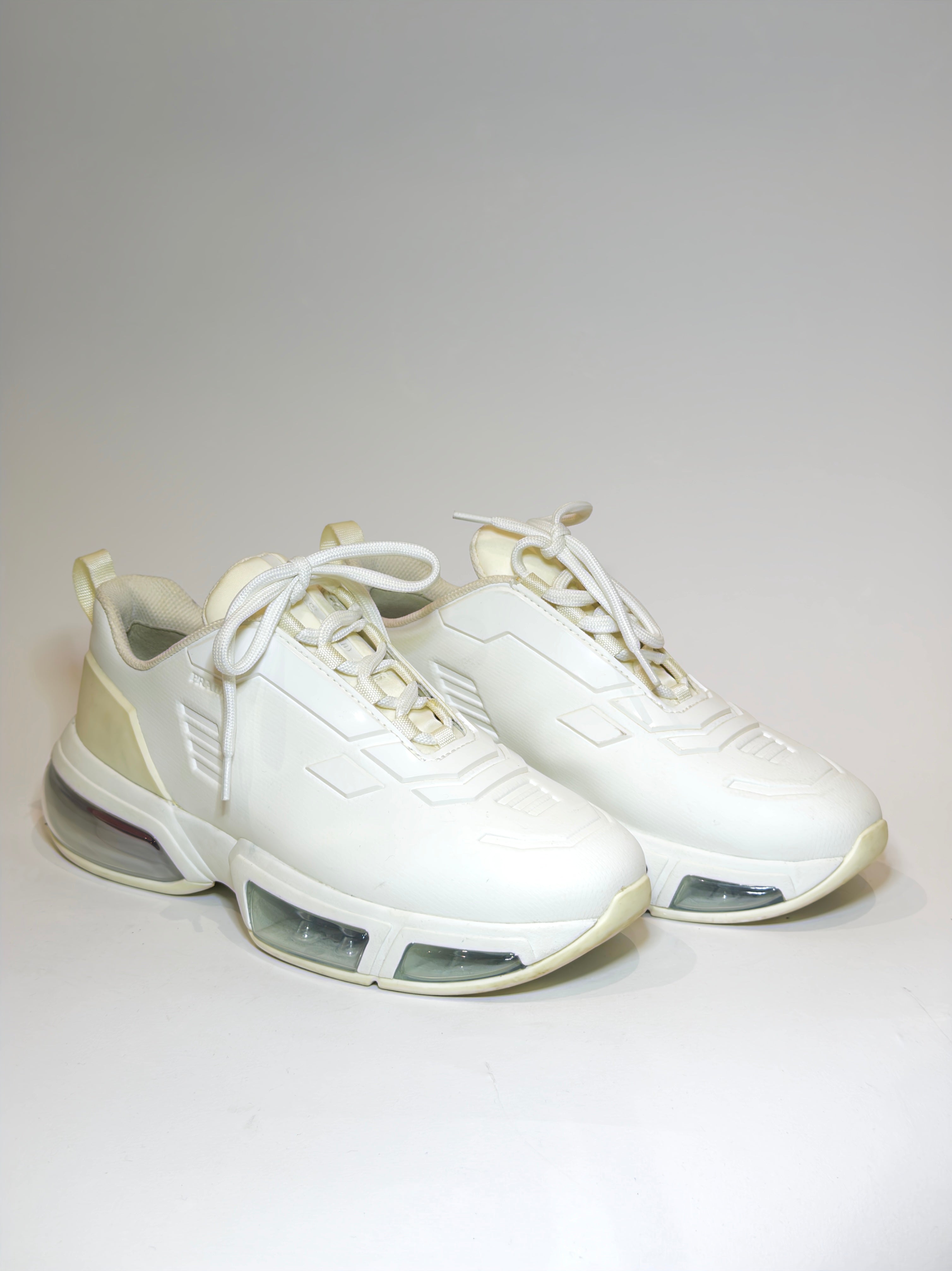 Prada Collision Off-White Sneakers