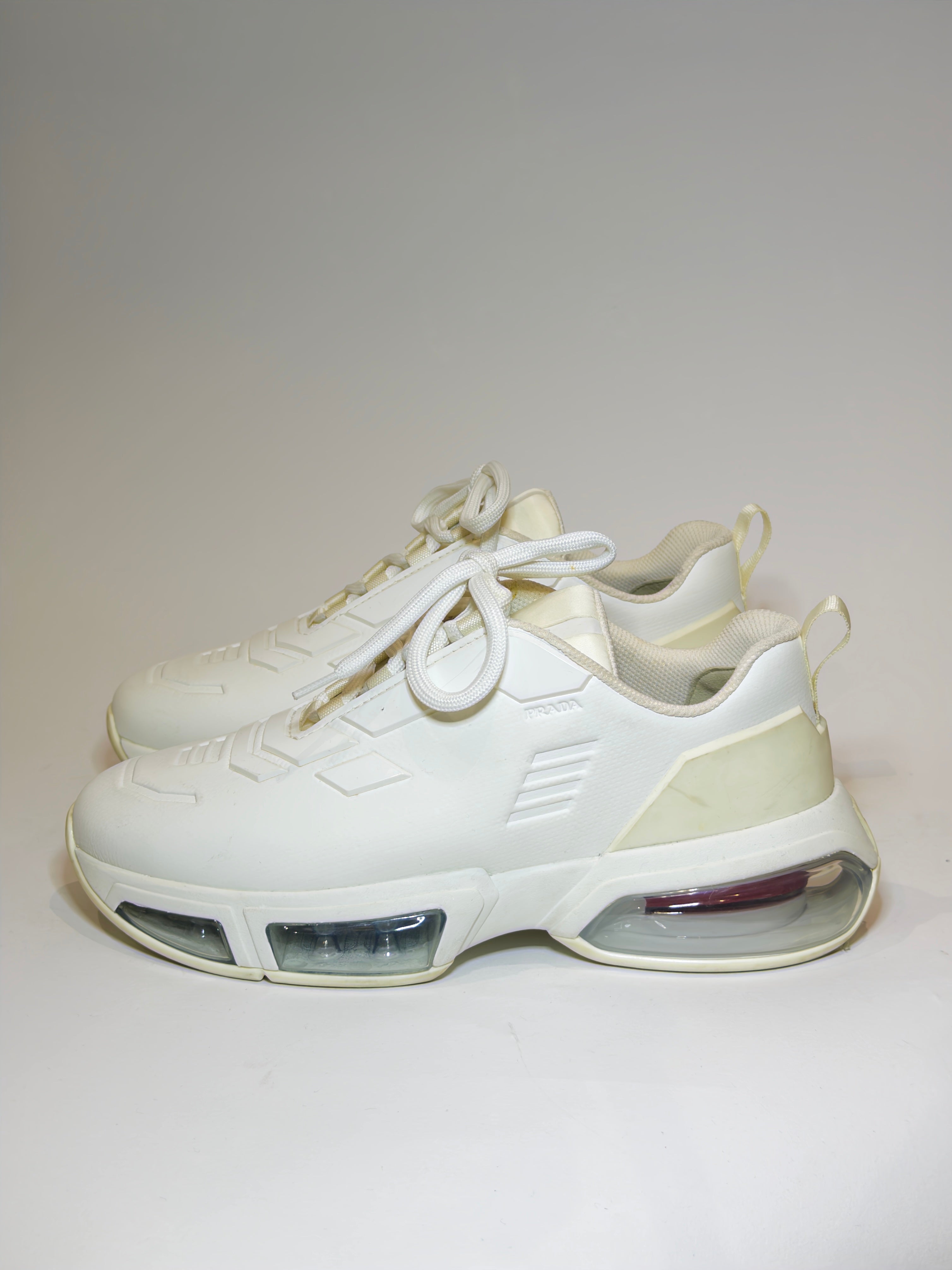 Prada Collision Off-White Sneakers
