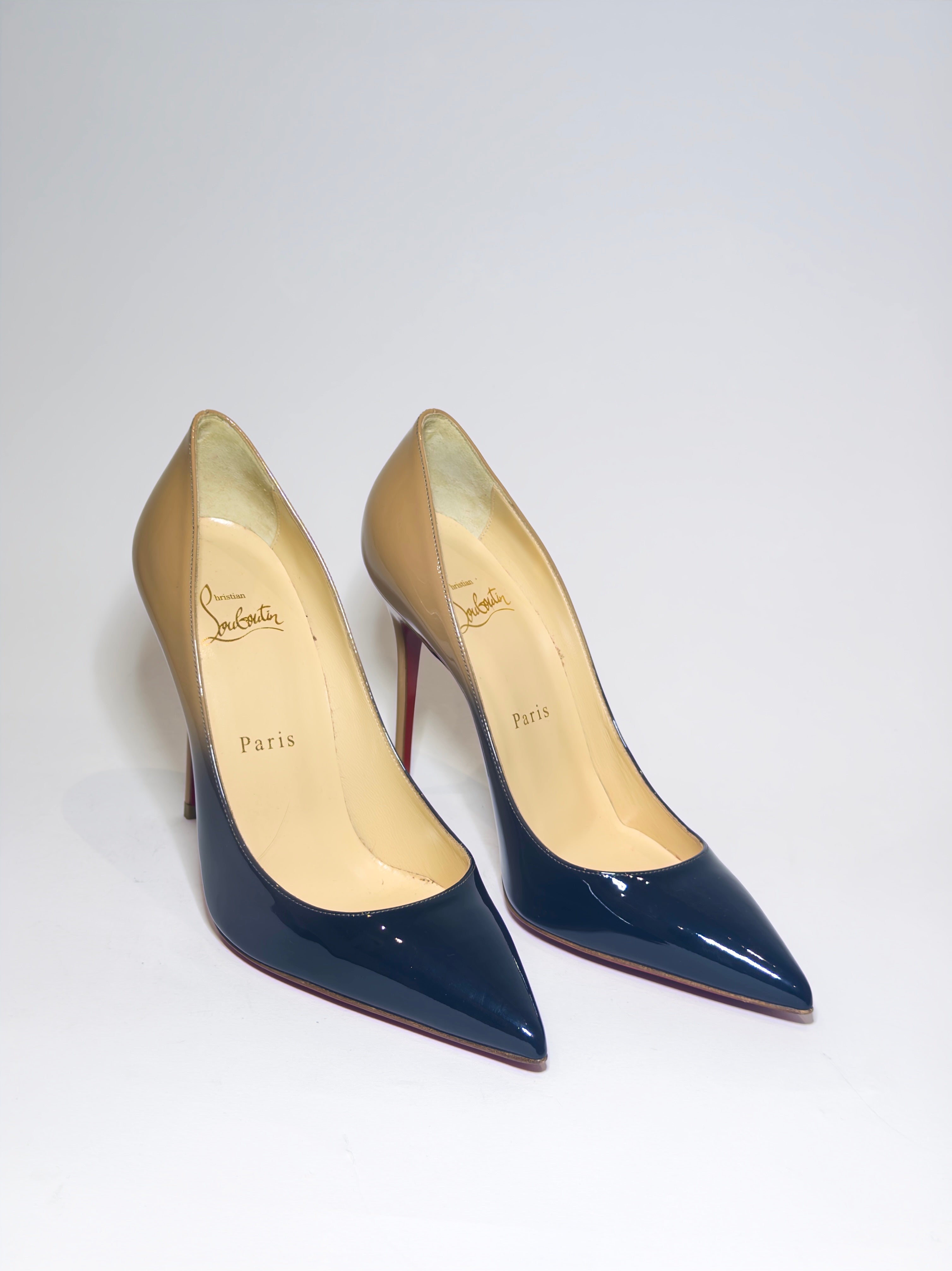 Christian Louboutin Pigalle Ombré Patent Leather