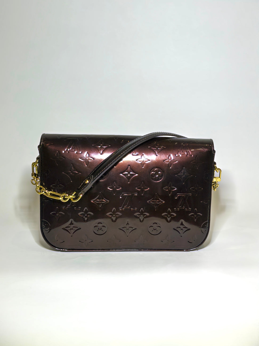 Louis Vuitton Amarante Monogram Vernis Rodeo Drive Bag