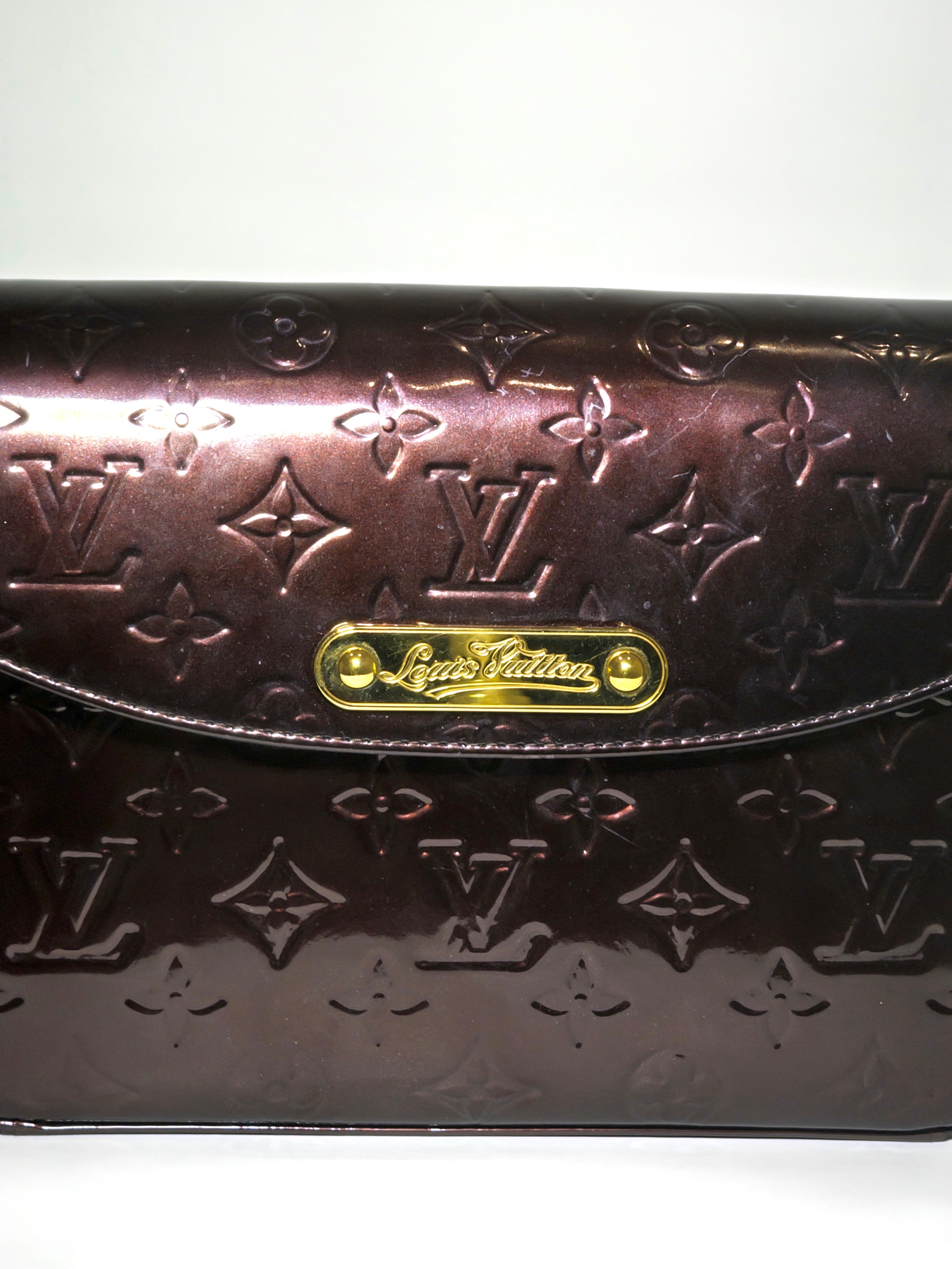 Louis Vuitton Amarante Monogram Vernis Rodeo Drive Bag