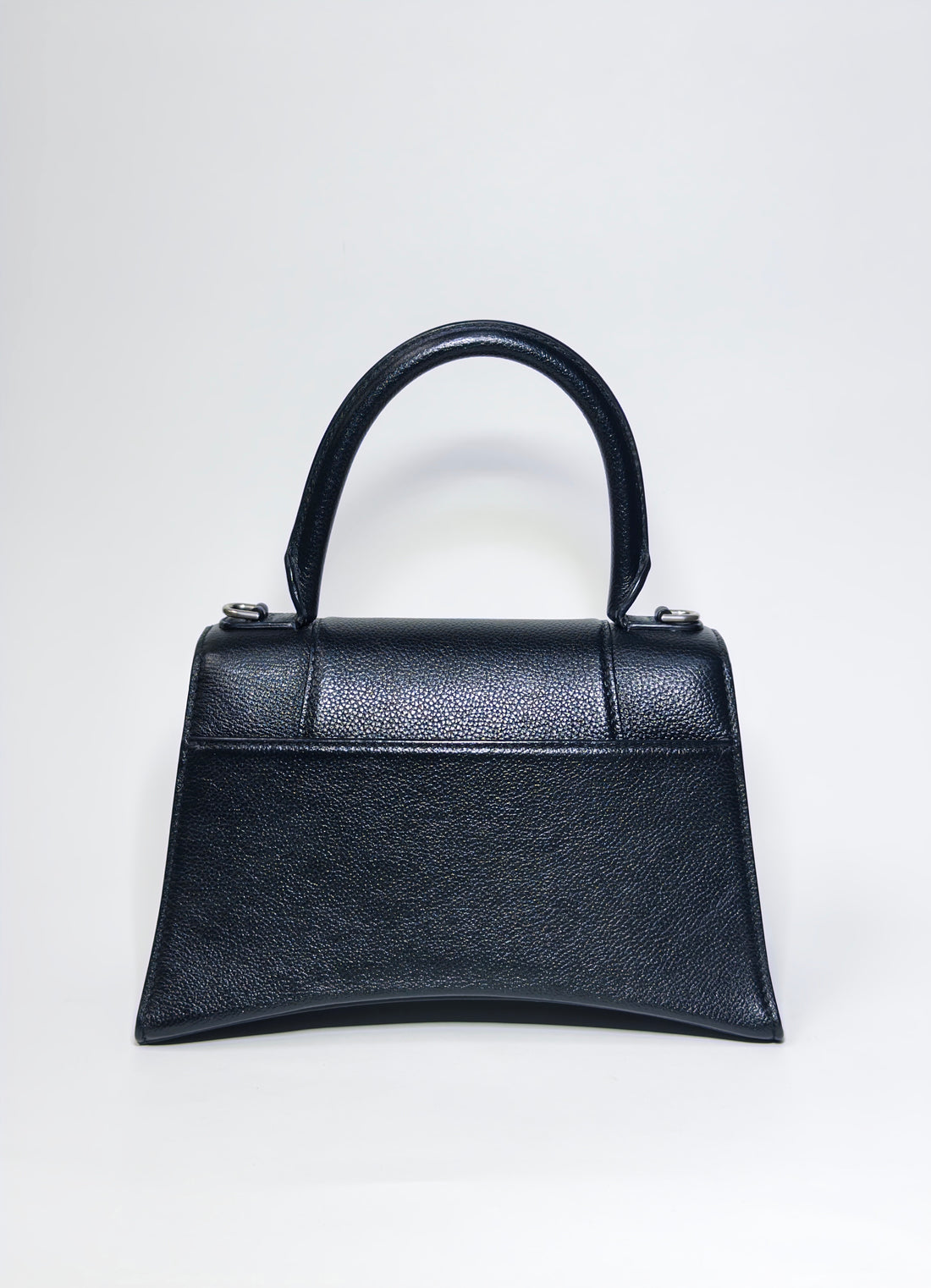 Balenciaga Black Leather XS Hourglass Bag