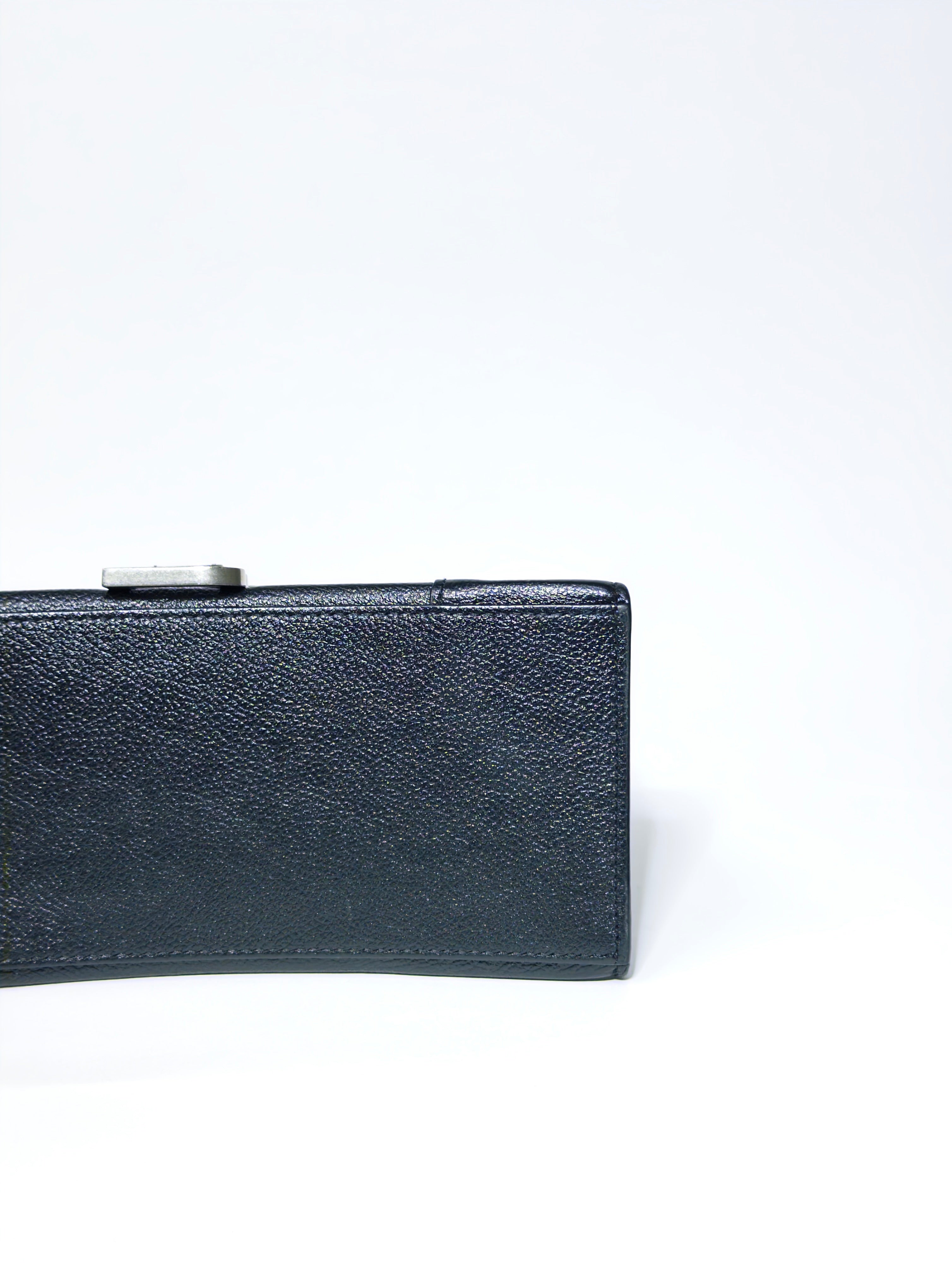 Balenciaga Black Leather XS Hourglass Bag