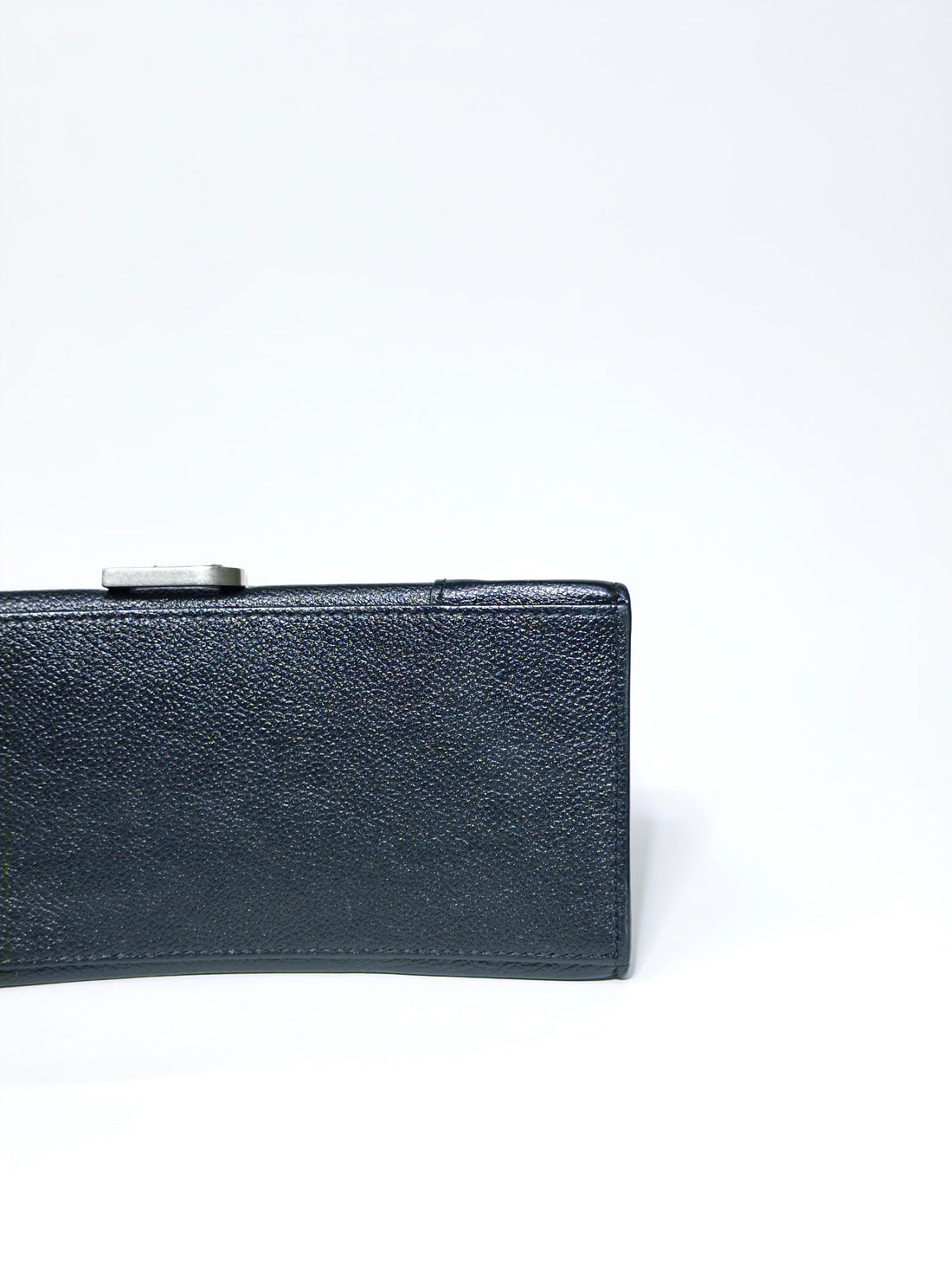 Balenciaga Black Leather XS Hourglass Bag