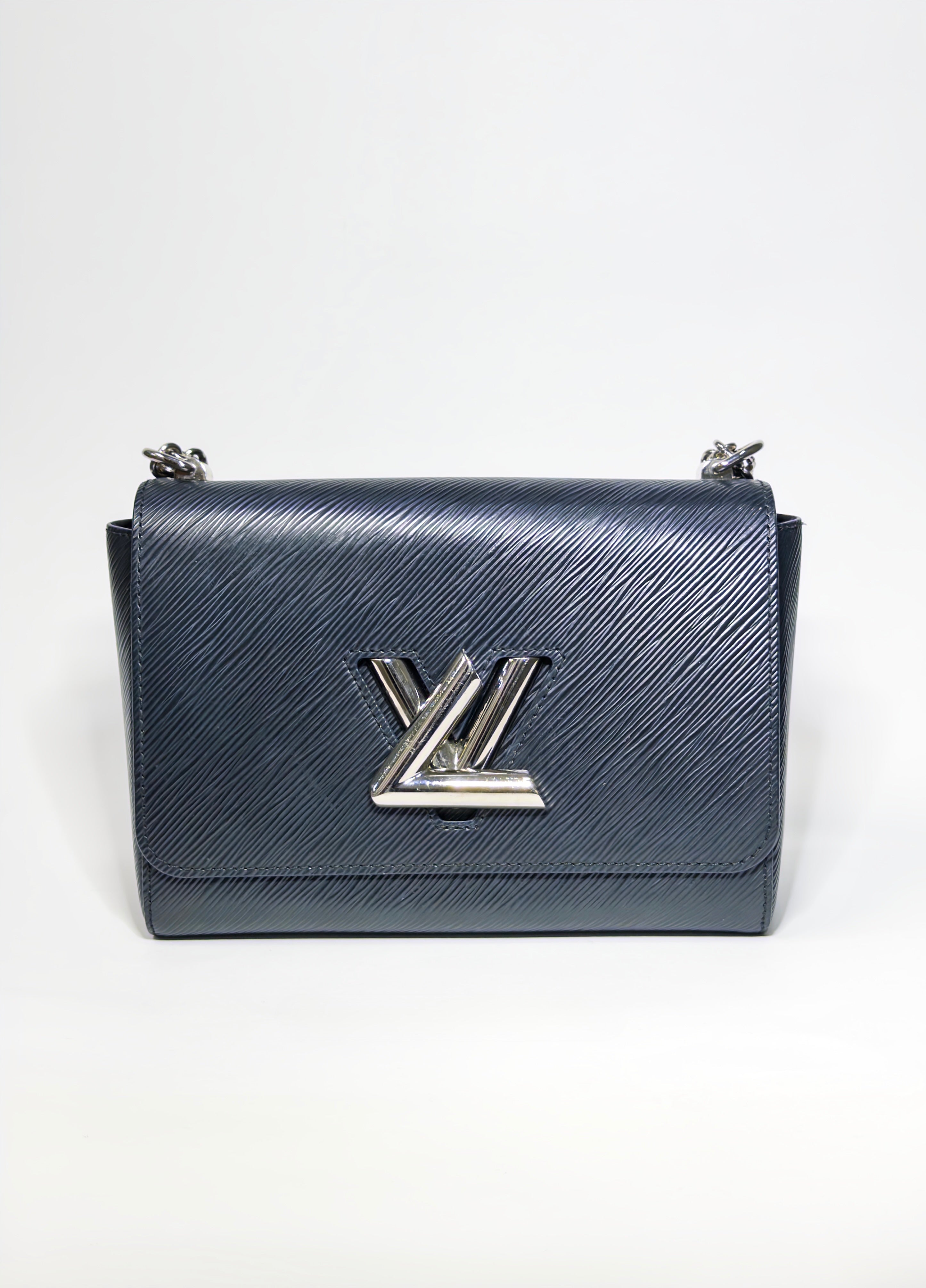 Louis Vuitton Black Epi Leather Twist MM Bag