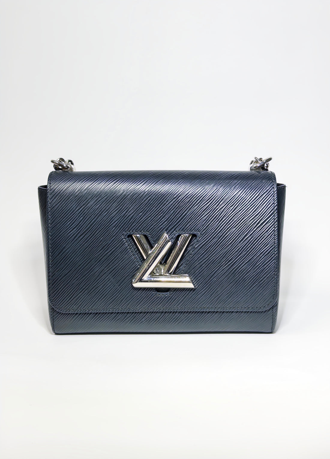 Louis Vuitton Black Epi Leather Twist MM Bag