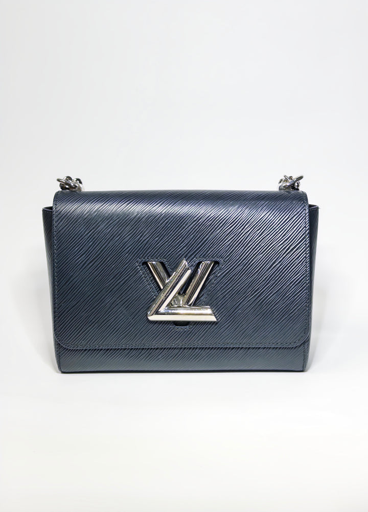 Louis Vuitton Black Epi Leather Twist MM Bag