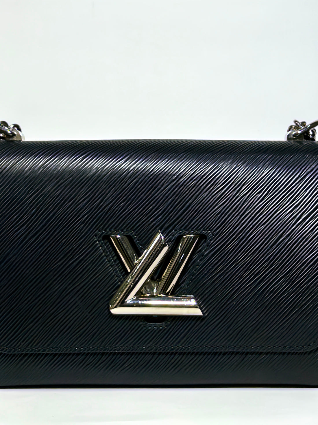 Louis Vuitton Black Epi Leather Twist MM Bag