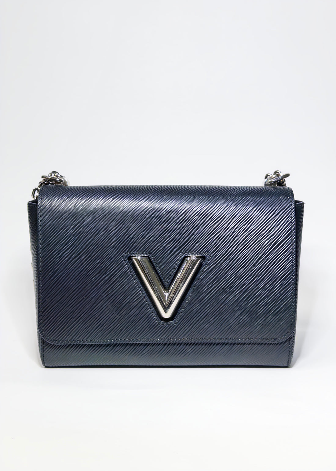 Louis Vuitton Black Epi Leather Twist MM Bag
