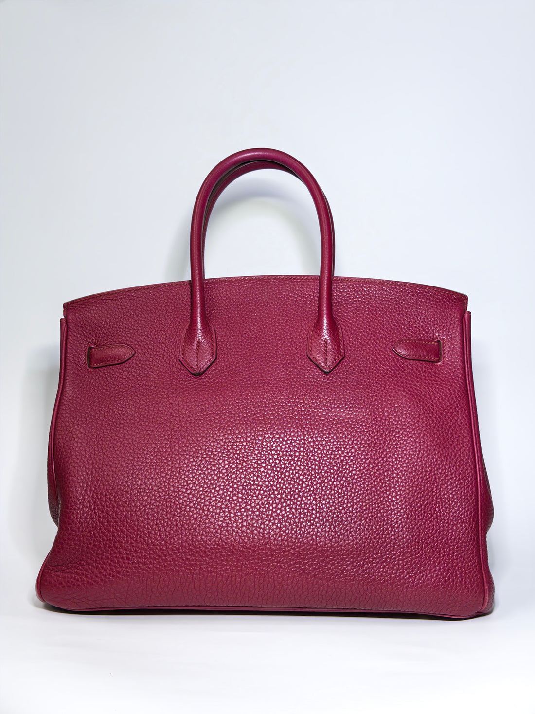 Birkin 35 Togo Rubis Red Gold Hardware