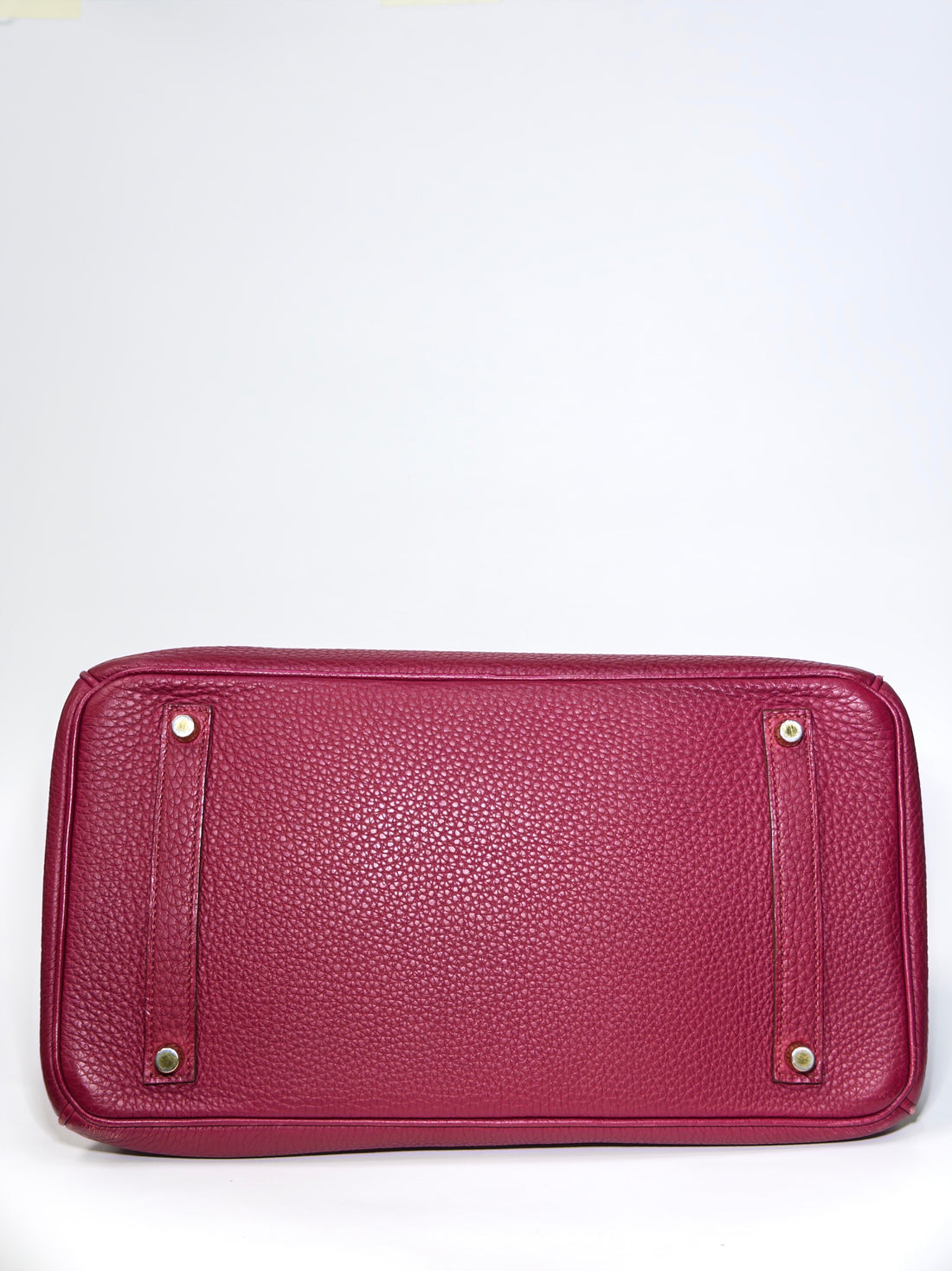 Birkin 35 Togo Rubis Red Gold Hardware