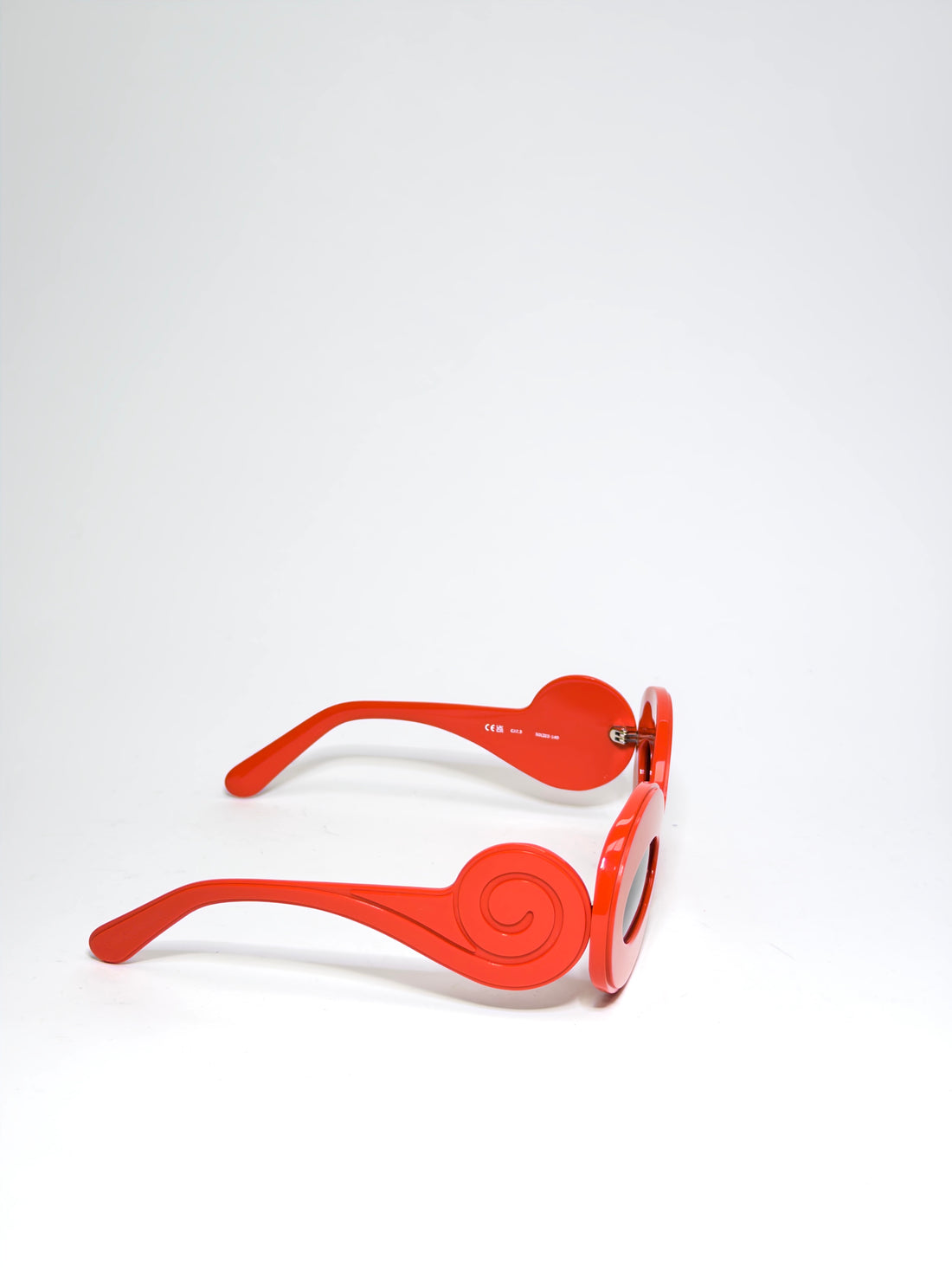 Simon Miller x Mango Oval Red Sunglasses
