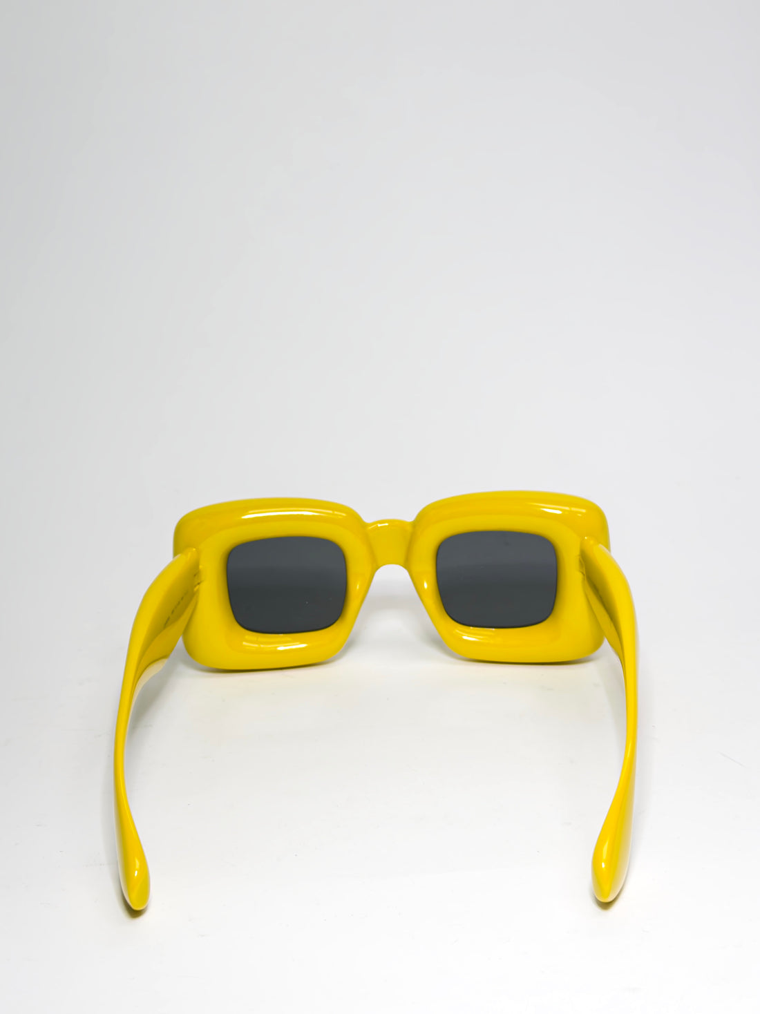 Loewe Yellow Square Inflated Sunglasses
