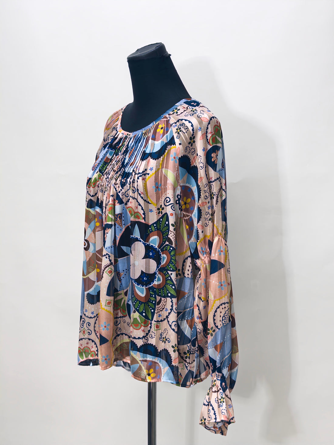 SeeByChloé Multicolored Long Sleeve Blouse