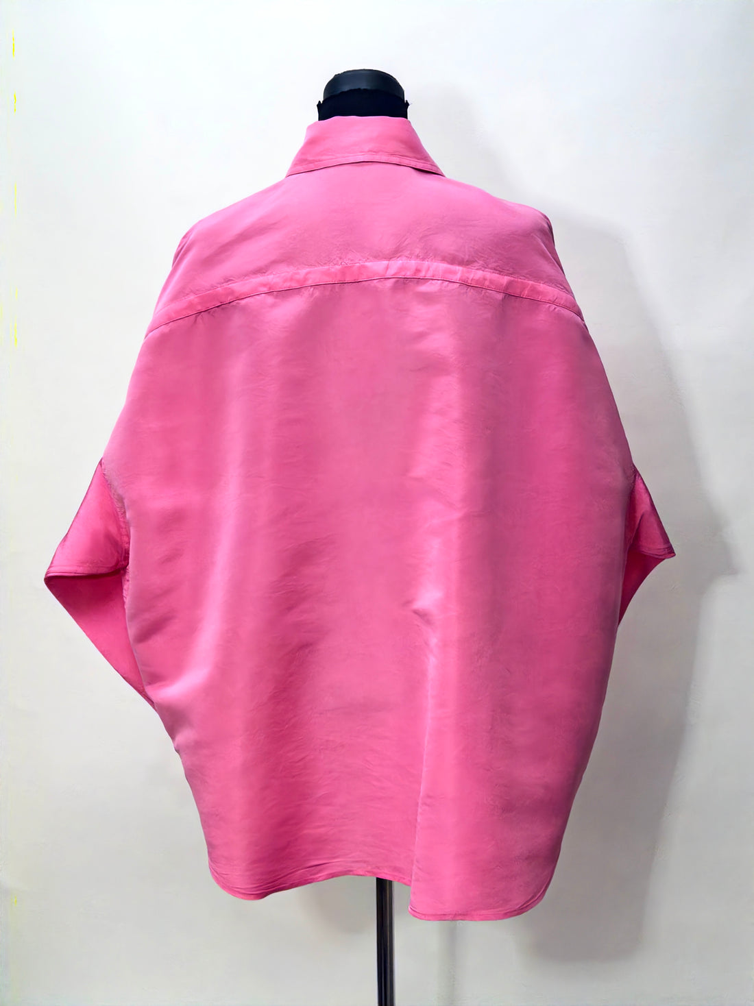 Valentino Pink Oversized Snap Button Shirt