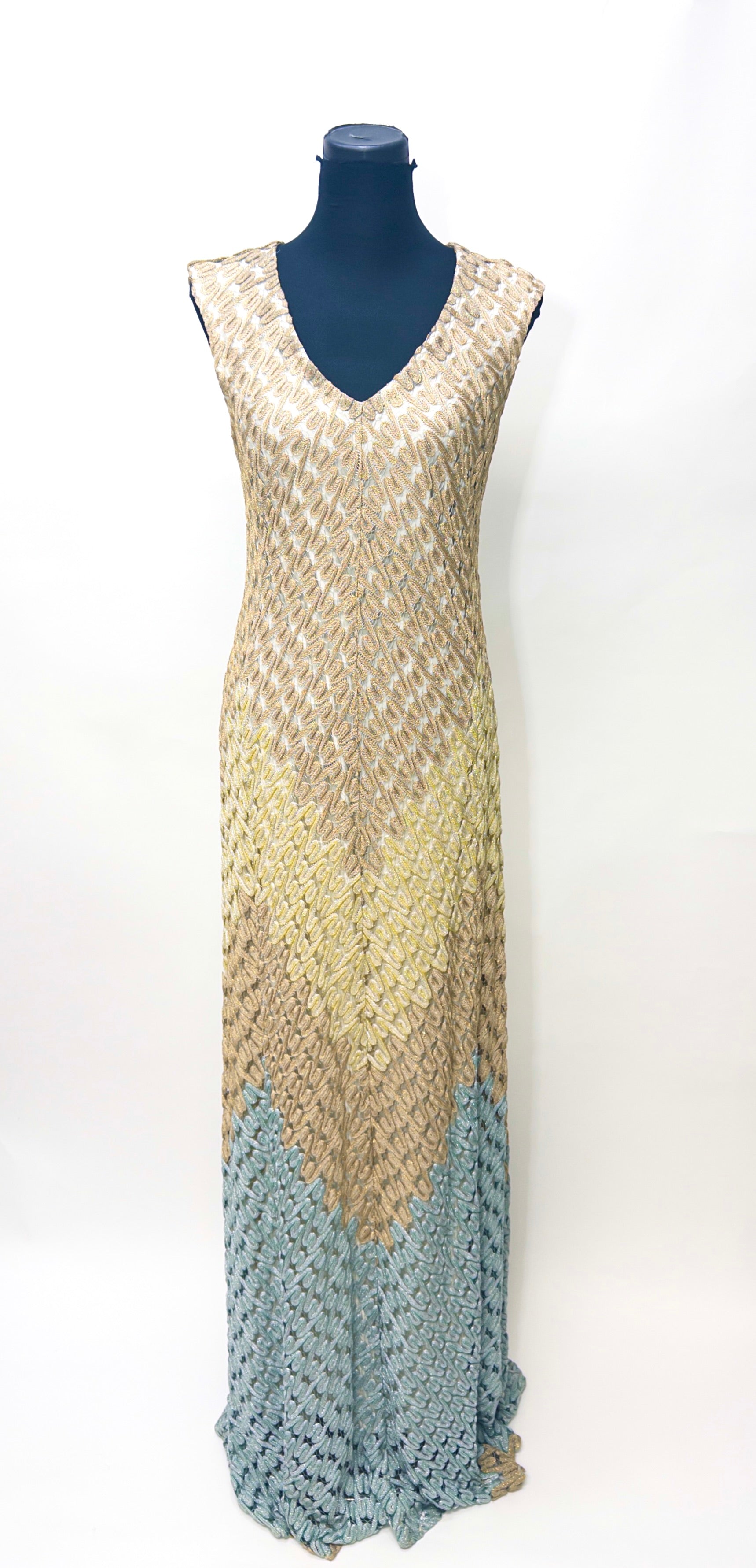 Missoni Multicolored Embroidered Dress