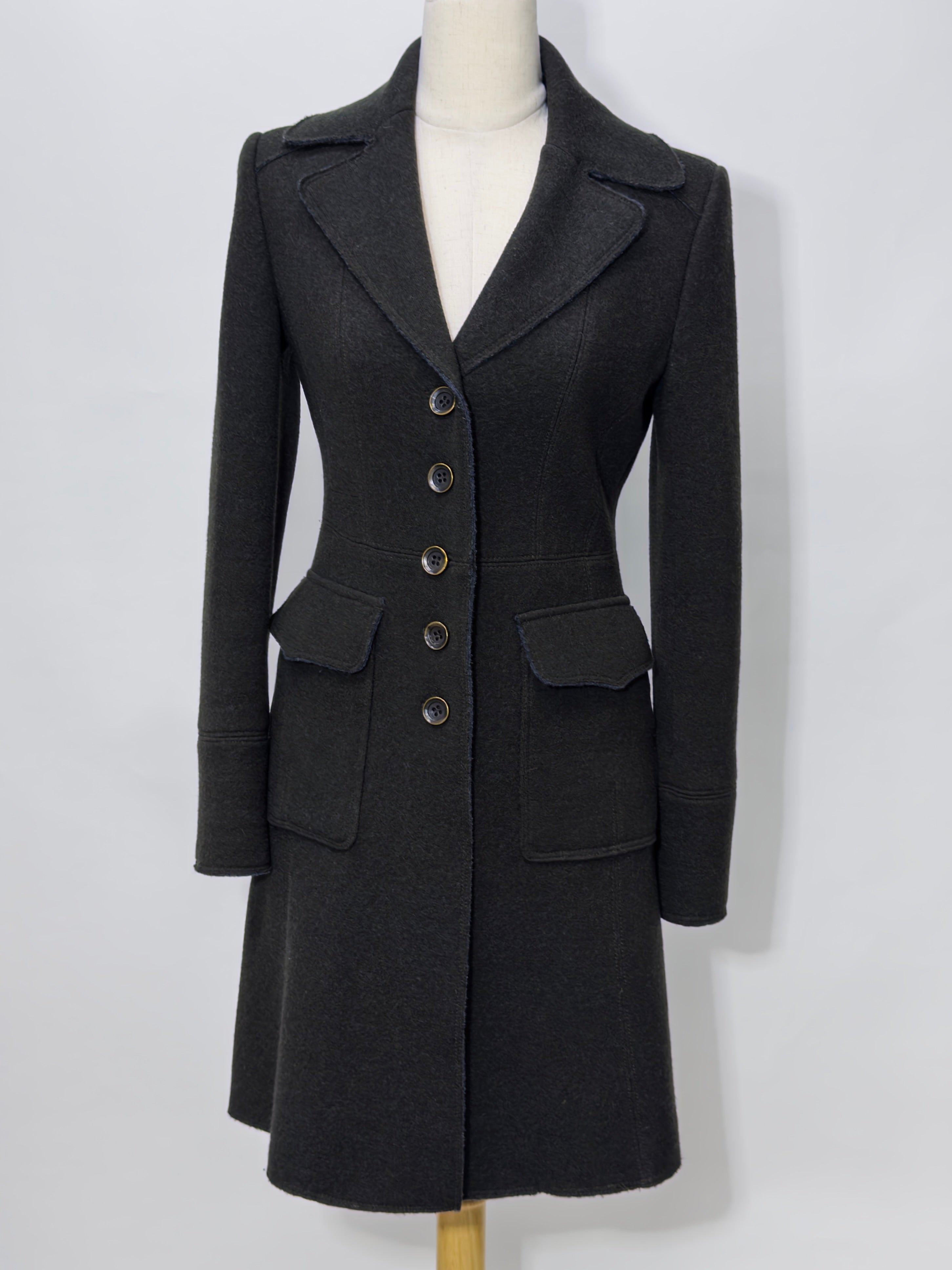 Weekend MaxMara Green Wool Coat