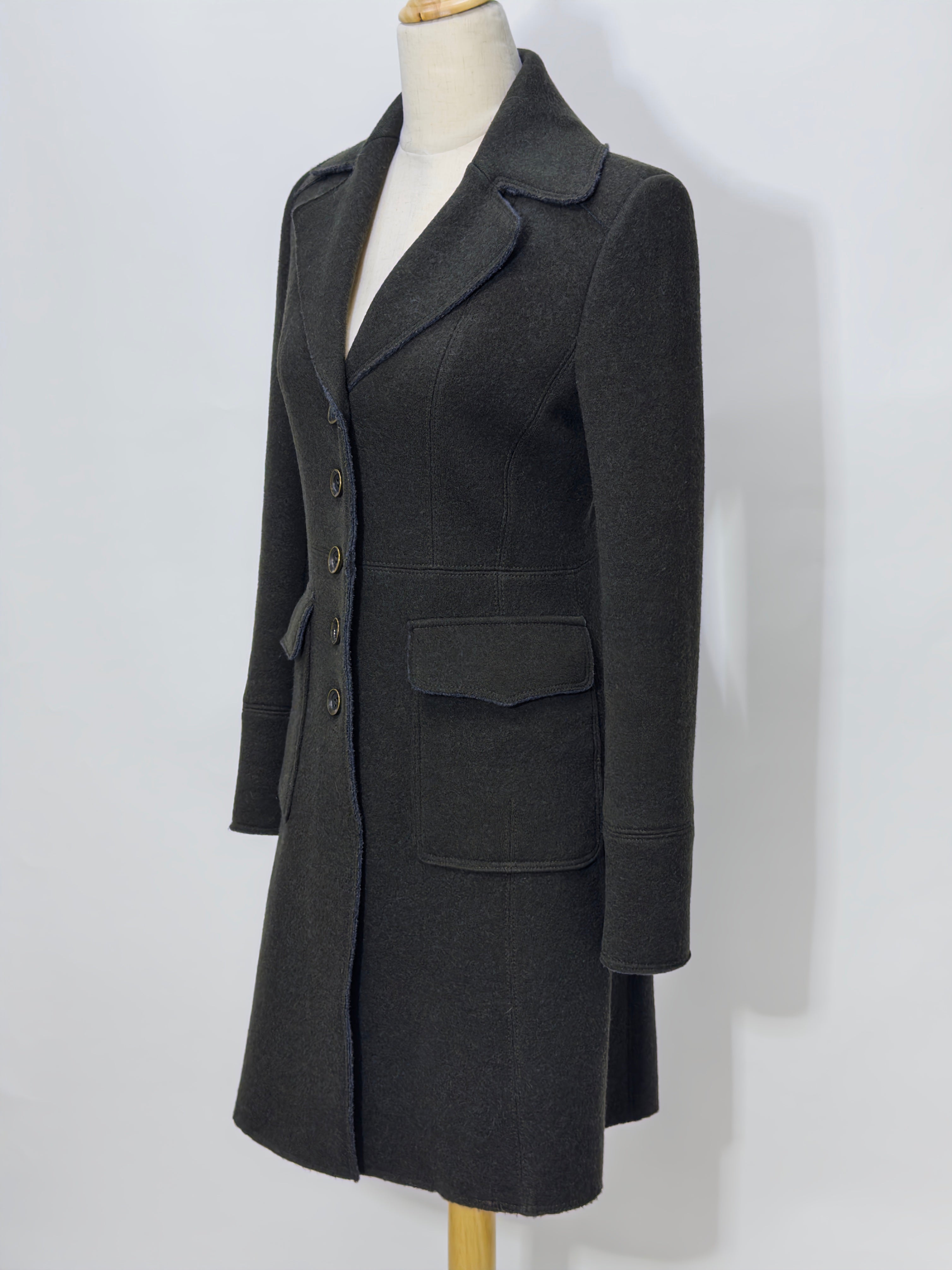 Weekend MaxMara Green Wool Coat