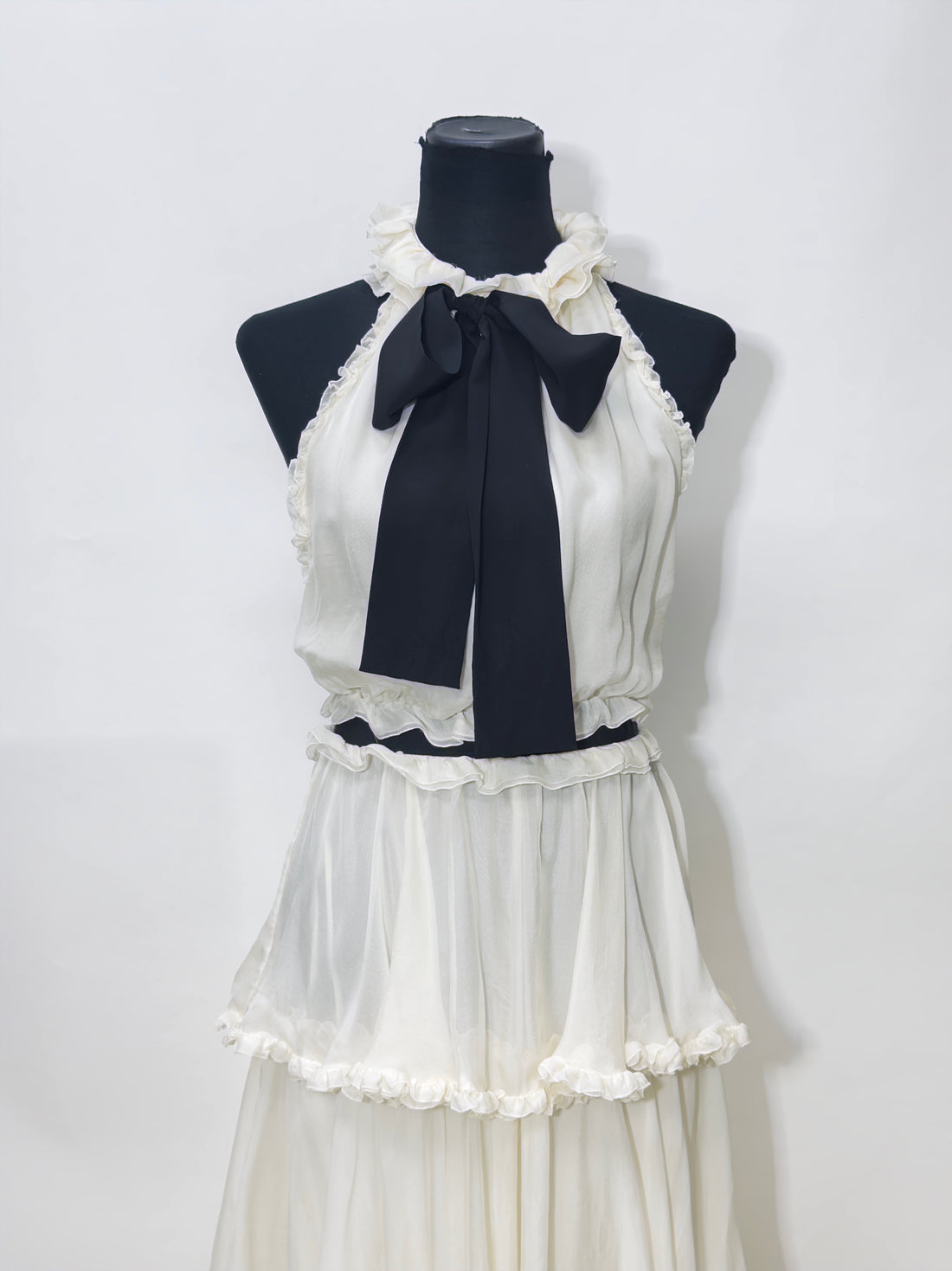 Dolce & Gabbana Silk Backless Dress