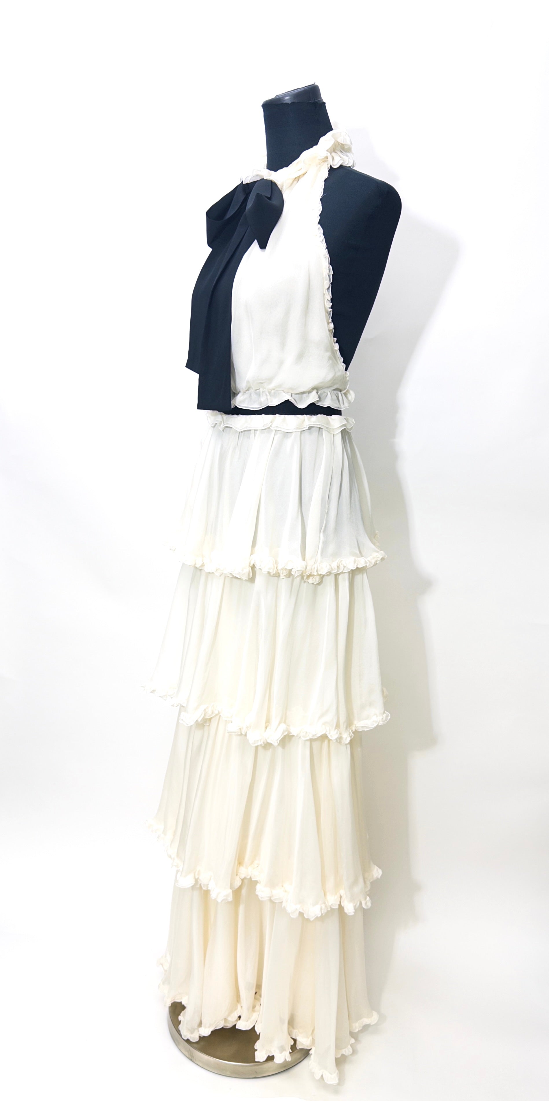 Dolce & Gabbana Silk Backless Dress