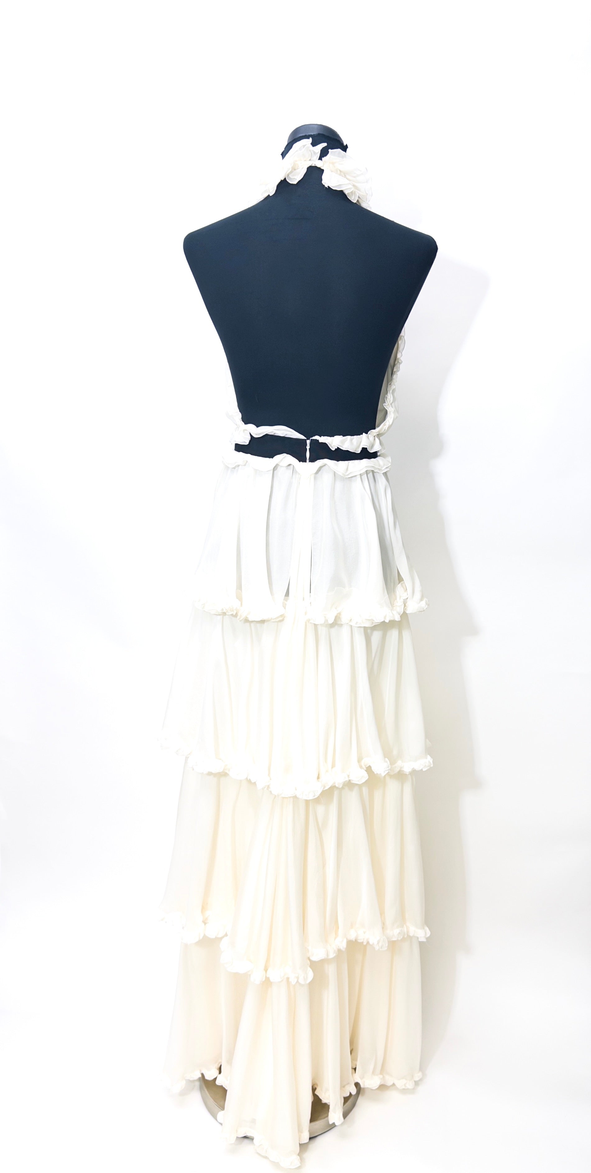 Dolce & Gabbana Silk Backless Dress