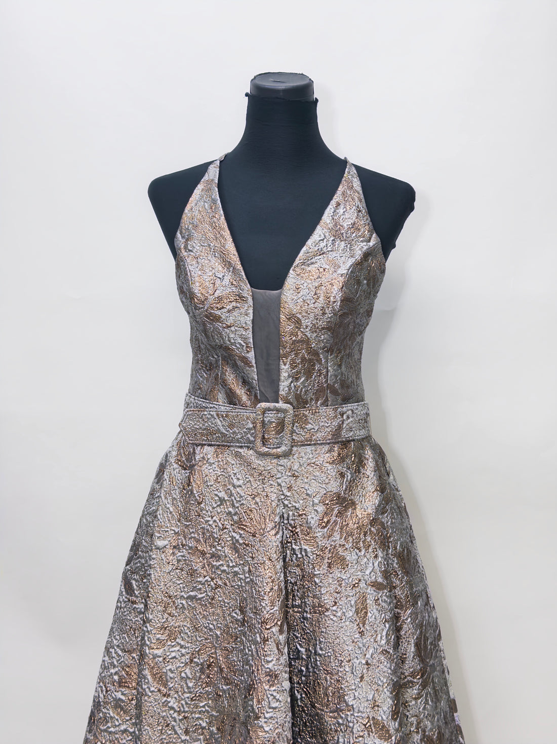 Volcano Long Belted Gown