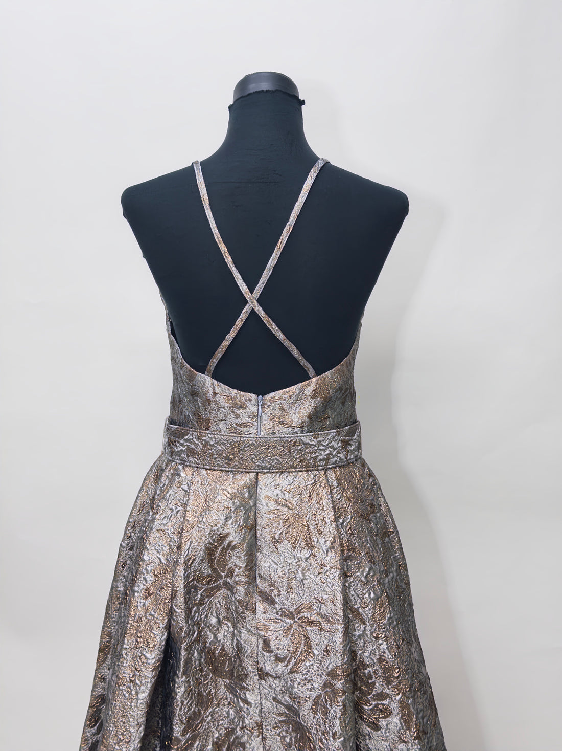 Volcano Long Belted Gown