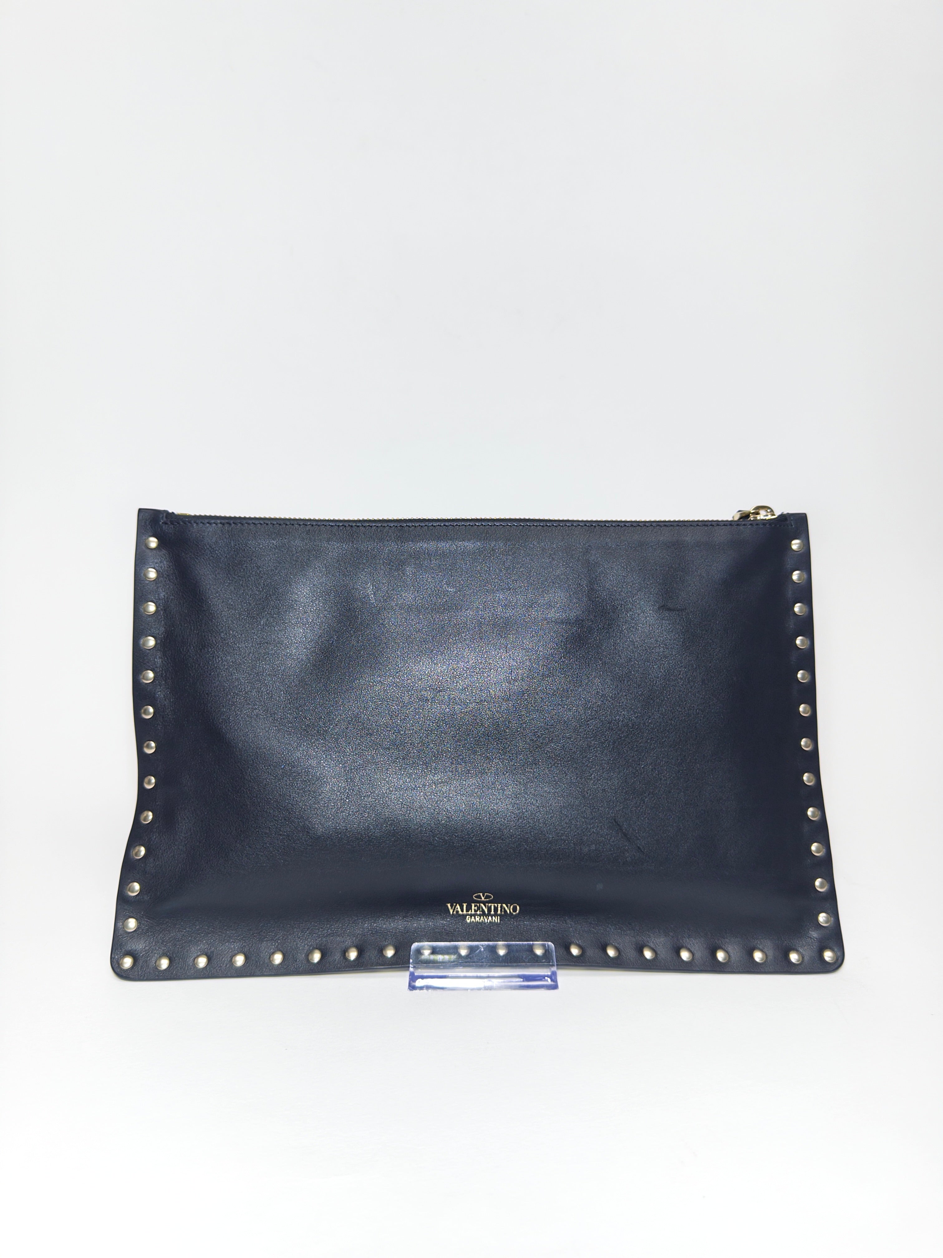Valentino Rockstud Black Clutch