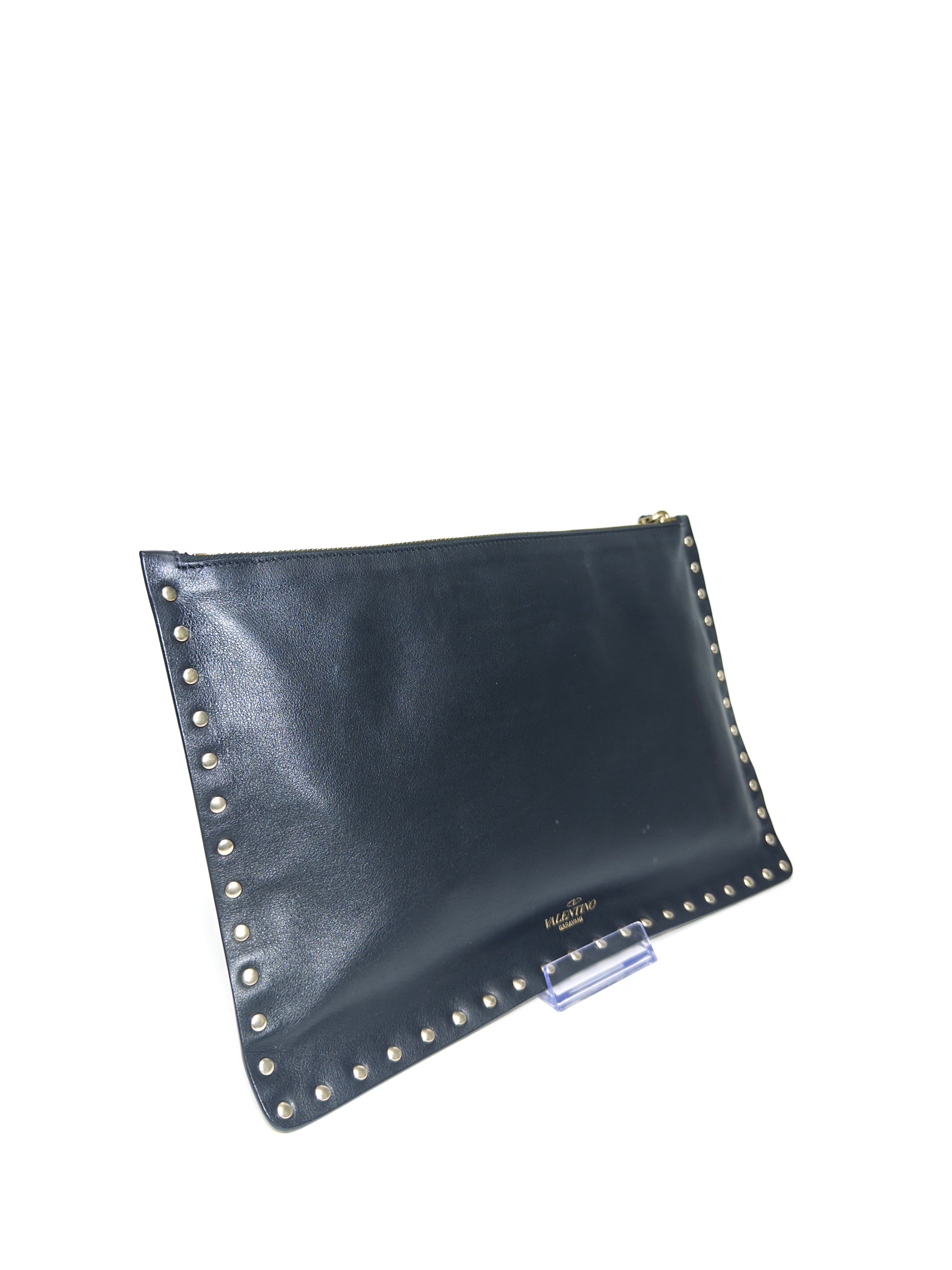 Valentino Rockstud Black Clutch