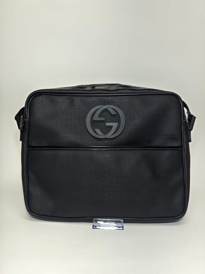 Gucci Interlocking GG Canvas Messenger Bag